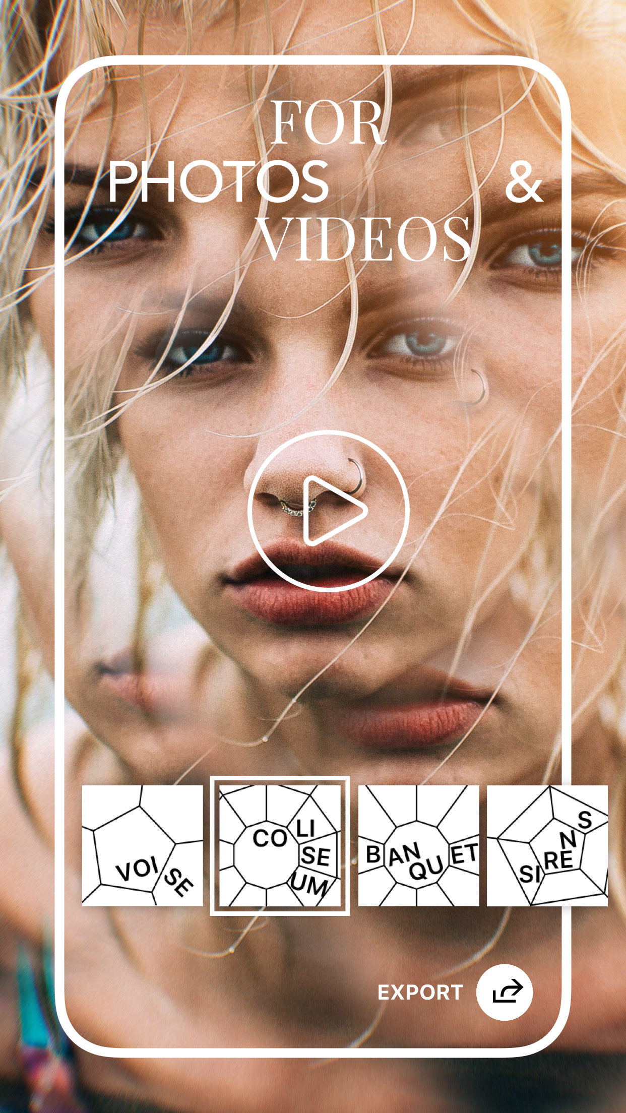 اسکرین شات 2 برنامه Crystaliq: Prism Effect Editor