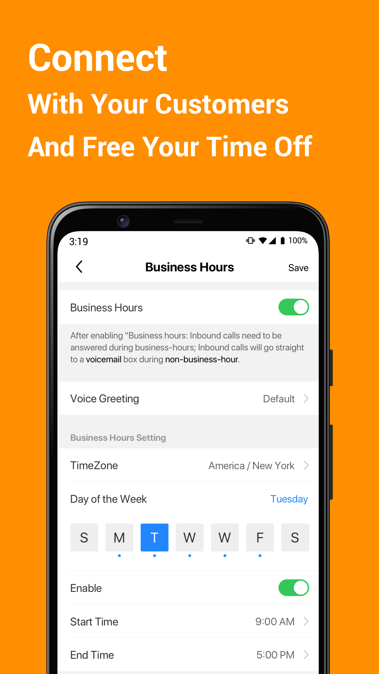 اسکرین شات 5 برنامه EasyLine Business Phone Number