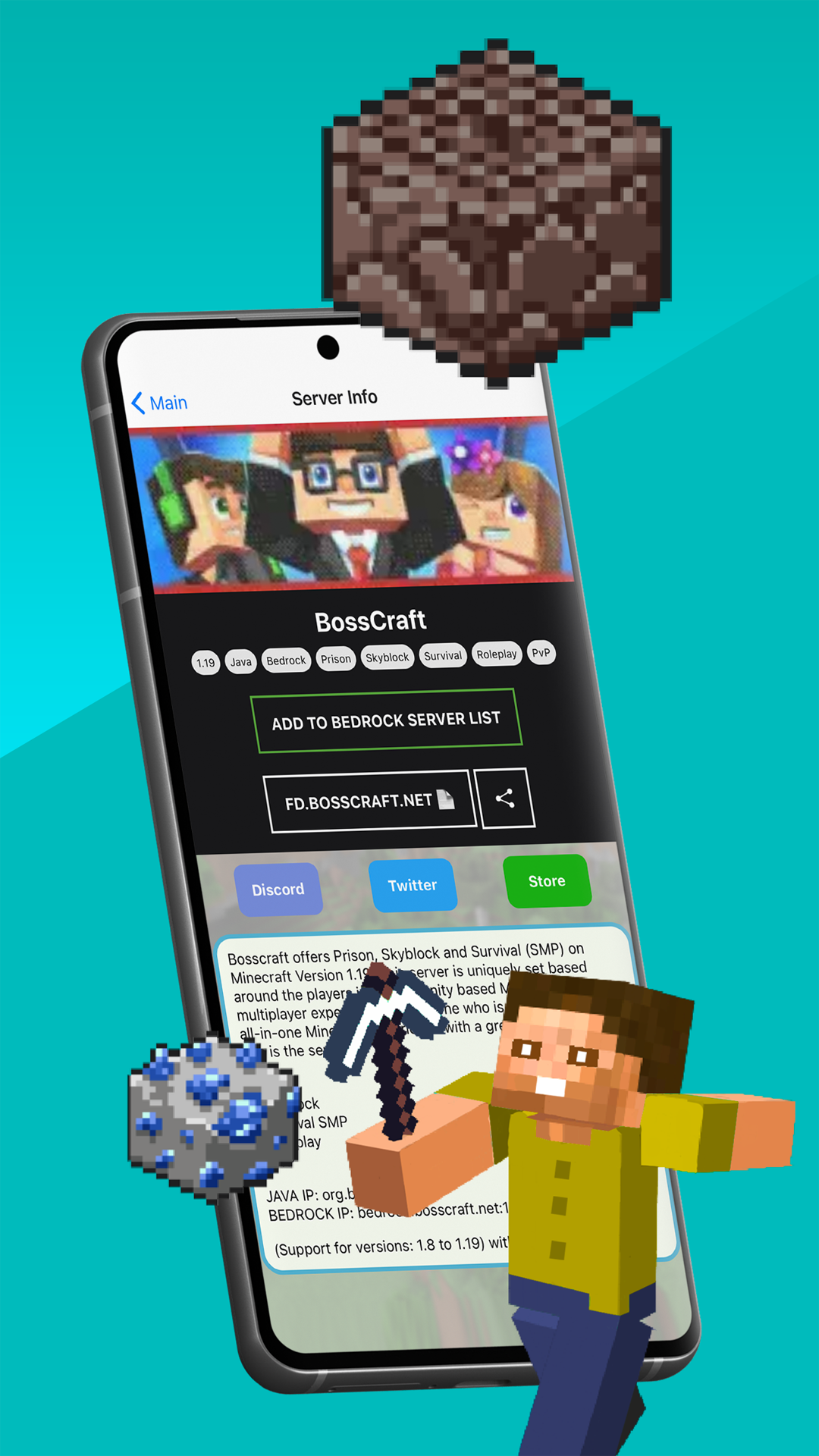 اسکرین شات 5 بازی Find Diamonds for Mine & craft