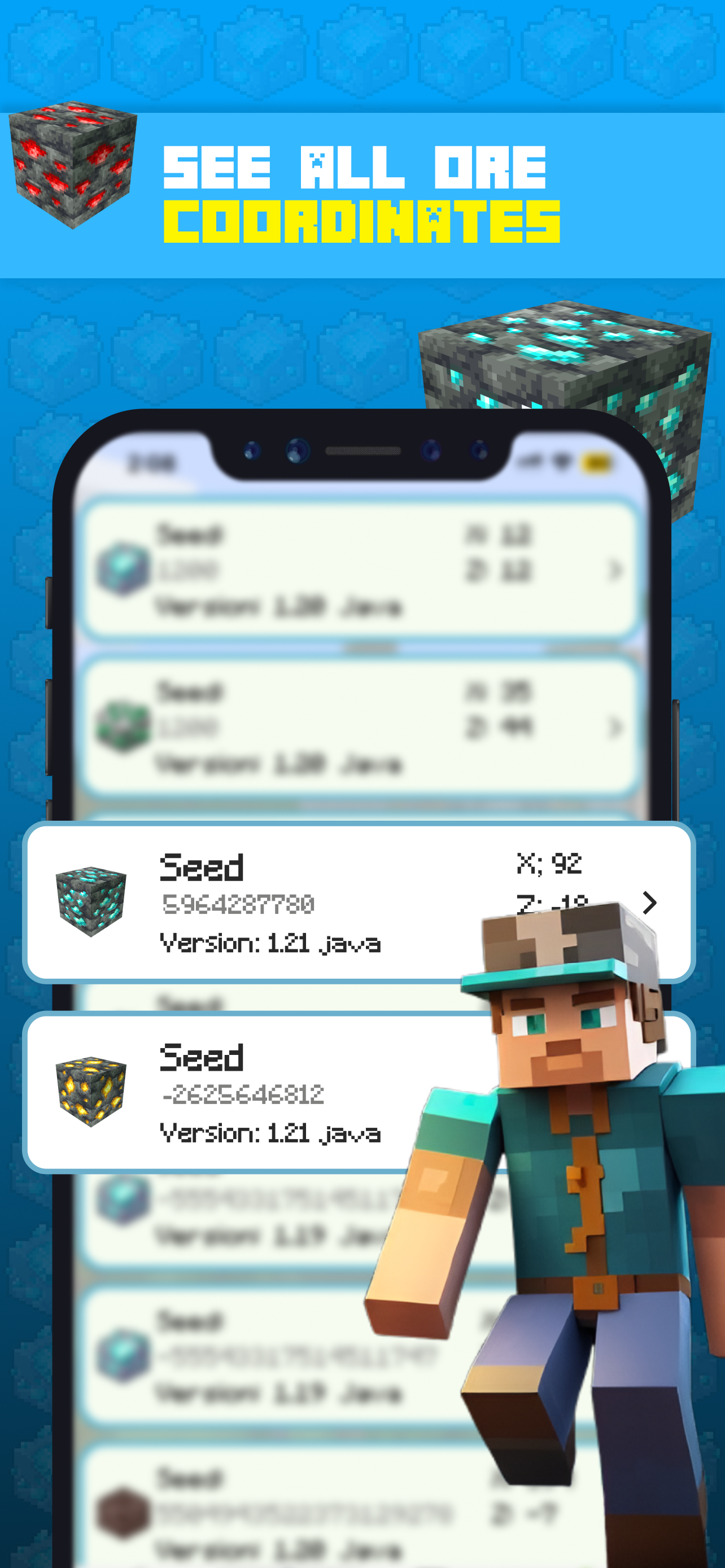 اسکرین شات 2 بازی Find Diamonds for Mine & craft