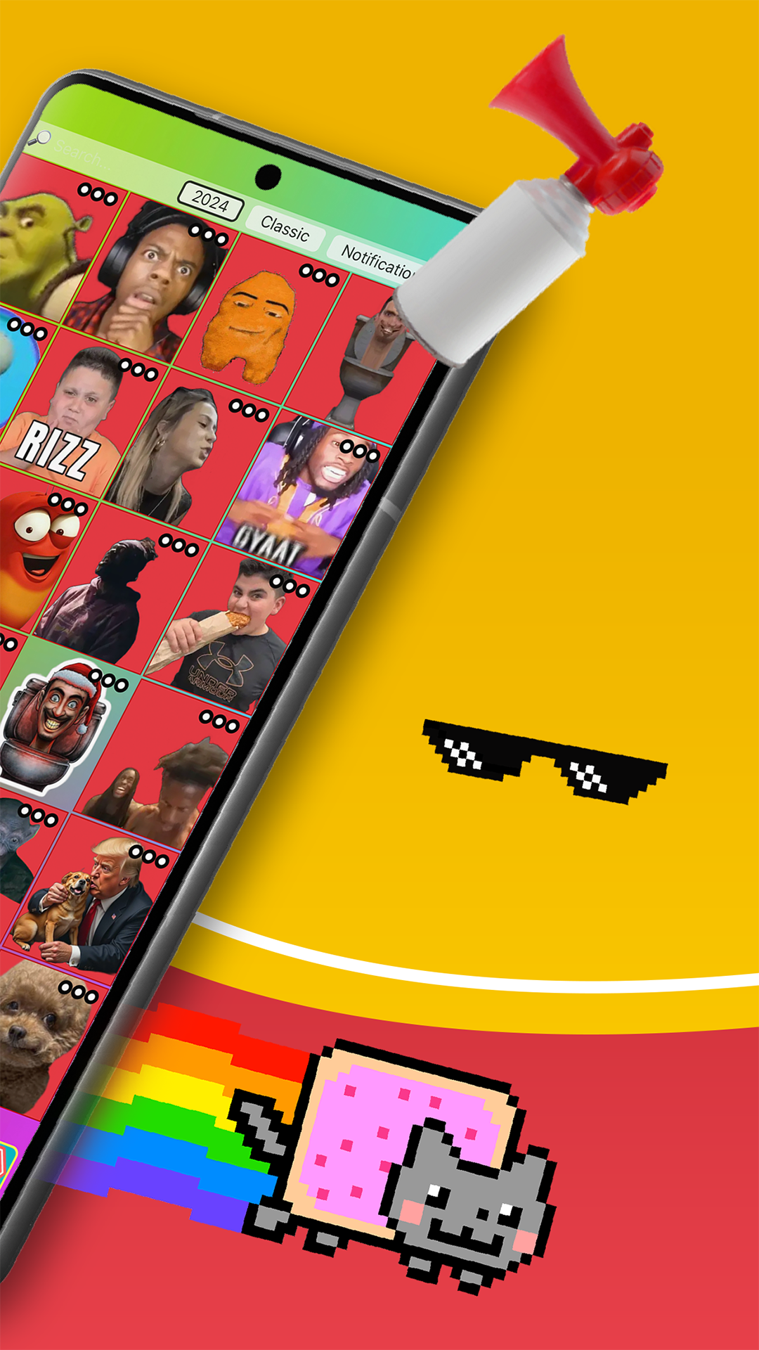 اسکرین شات 2 بازی Meme Soundboard 2025 Ultimate