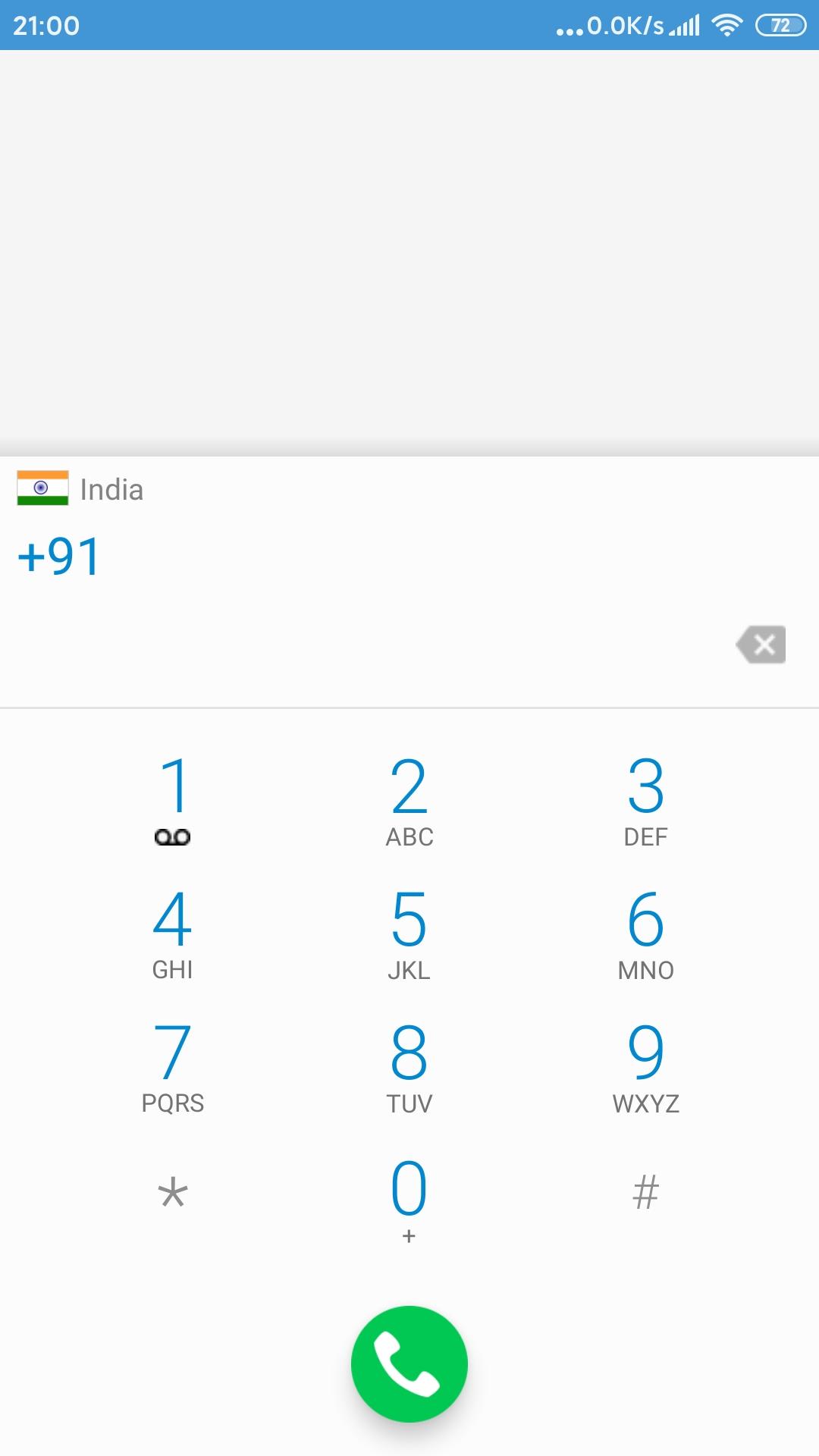 اسکرین شات 2 برنامه IndiaCall