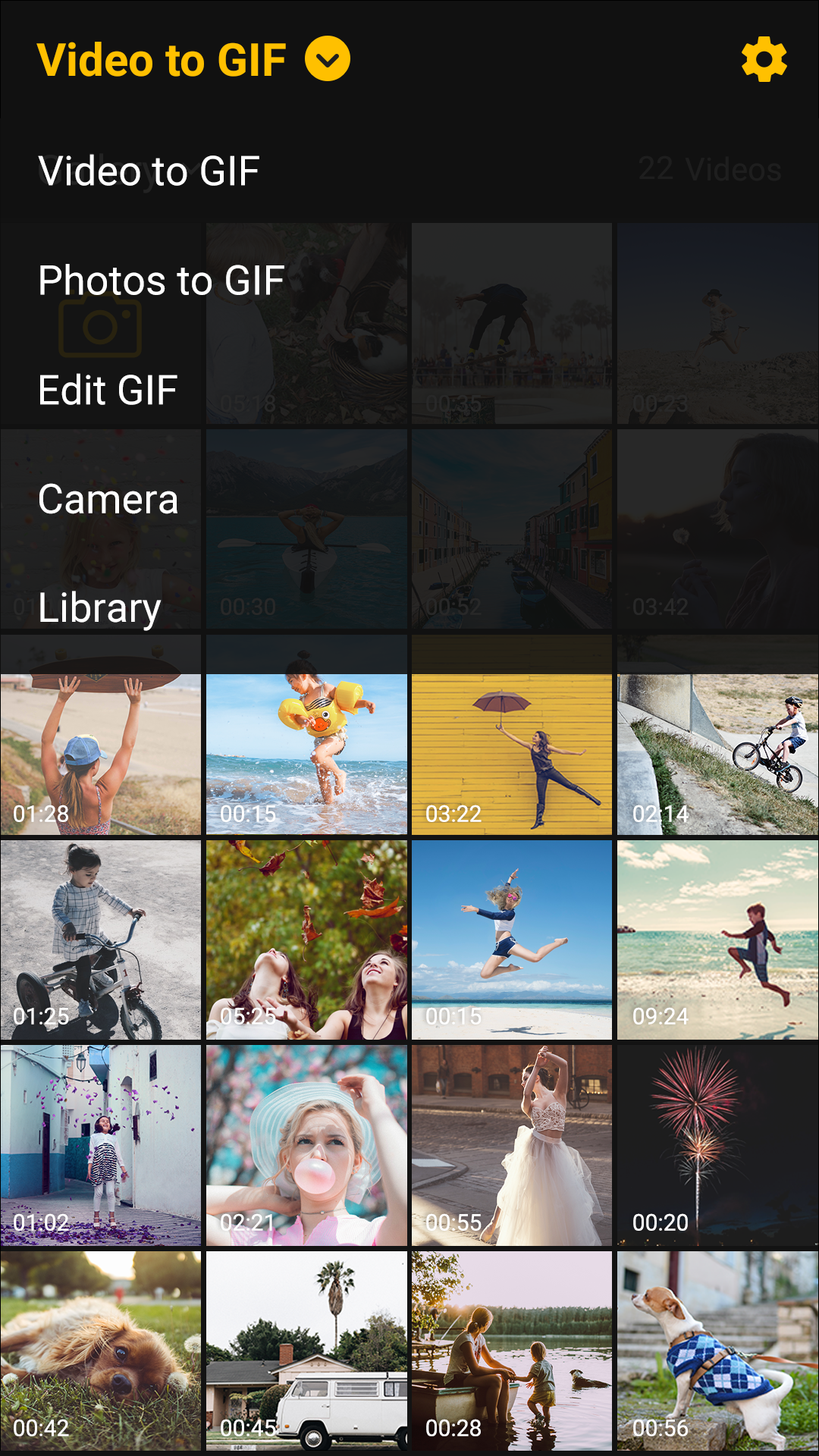 اسکرین شات 1 برنامه ImgPlay - GIF Maker