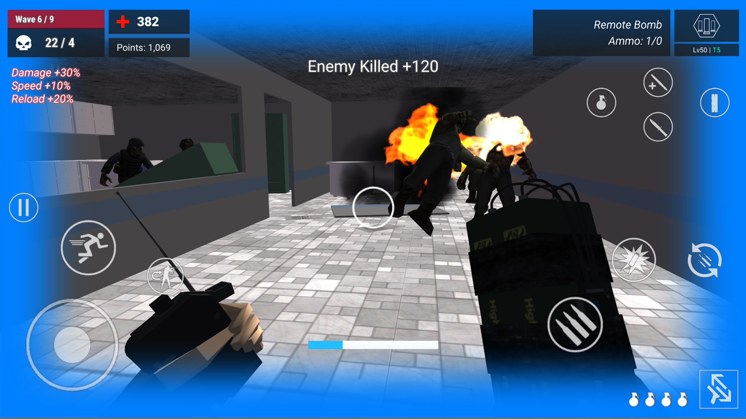 اسکرین شات 6 بازی Extinction: Zombie Invasion