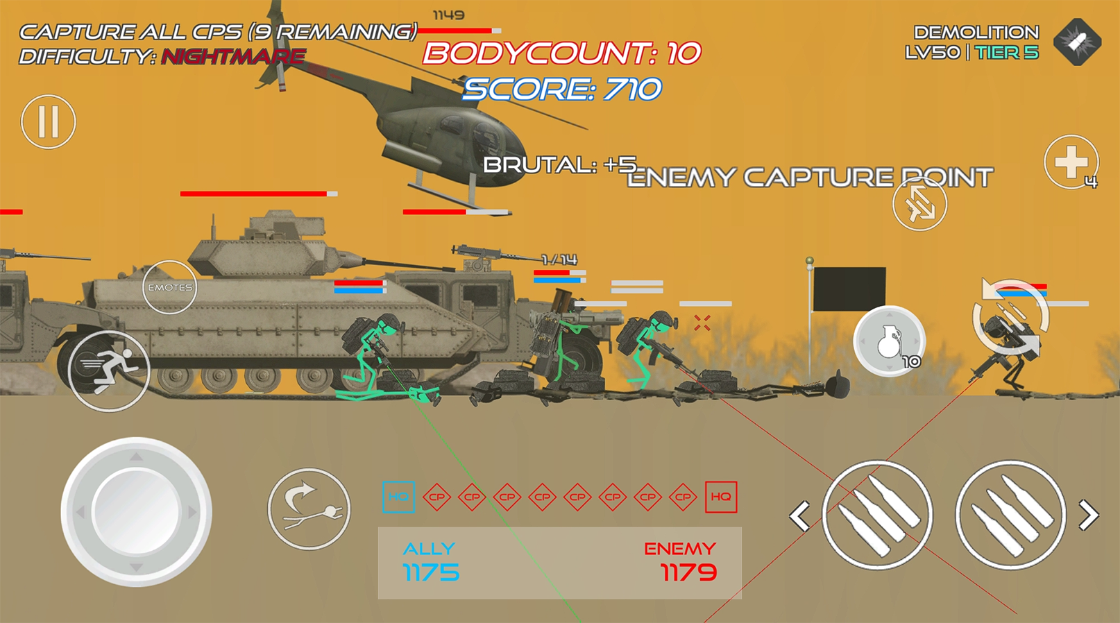 اسکرین شات 7 بازی Stick Warfare: Blood Strike