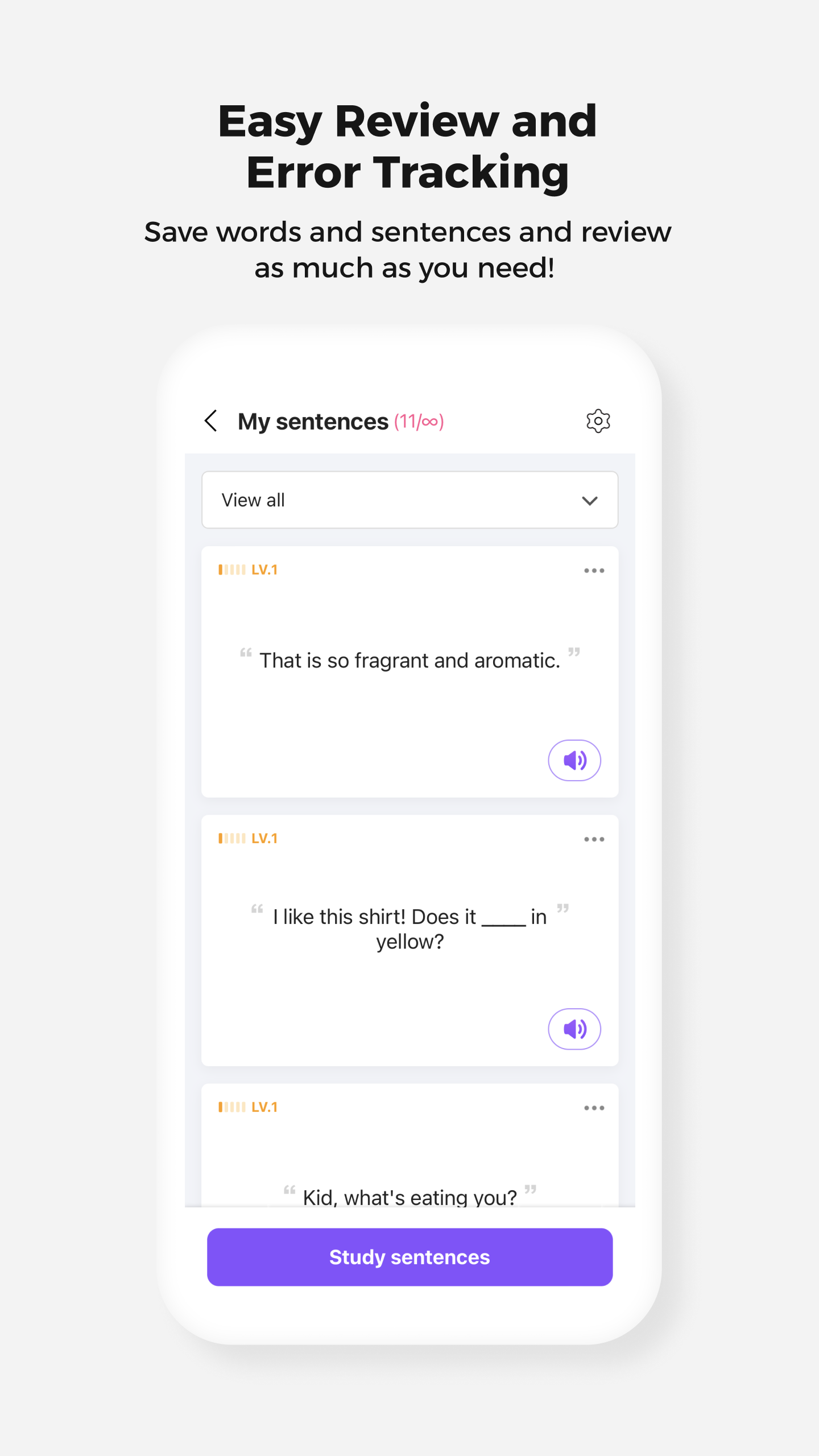 اسکرین شات 7 برنامه Cake - Learn English & Korean