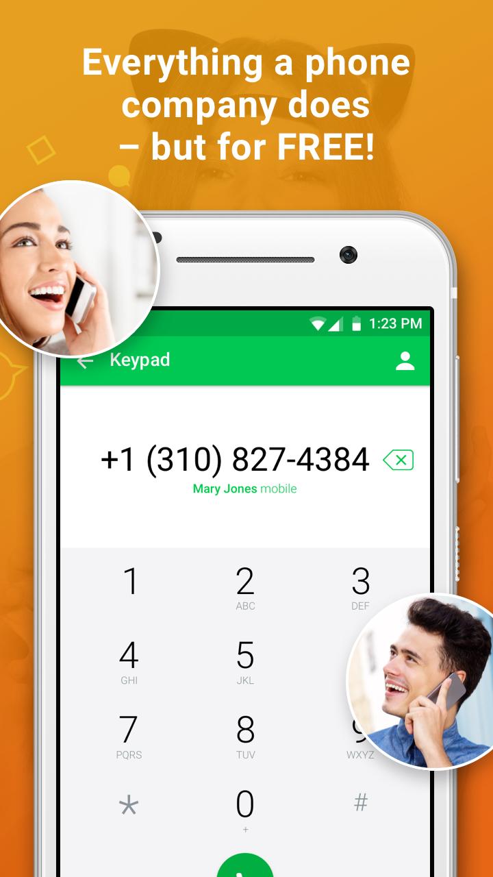 اسکرین شات 3 برنامه Nextplus: Phone # Text + Call