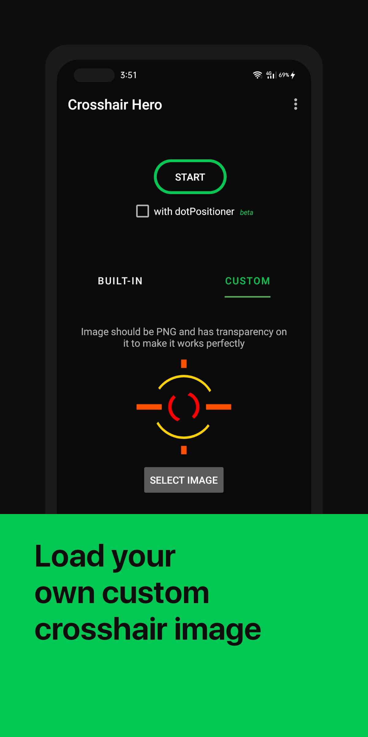 اسکرین شات 2 برنامه Crosshair Hero