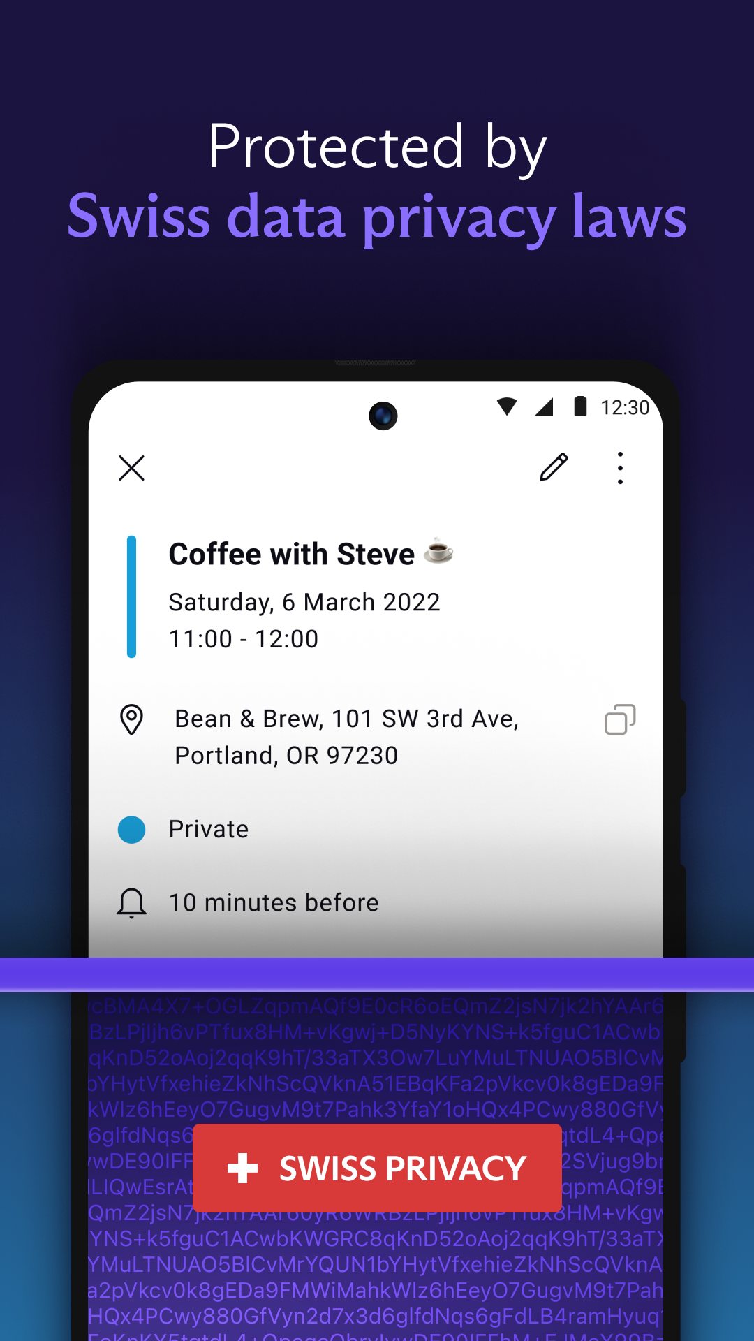 اسکرین شات 8 برنامه Proton Calendar: Secure Events