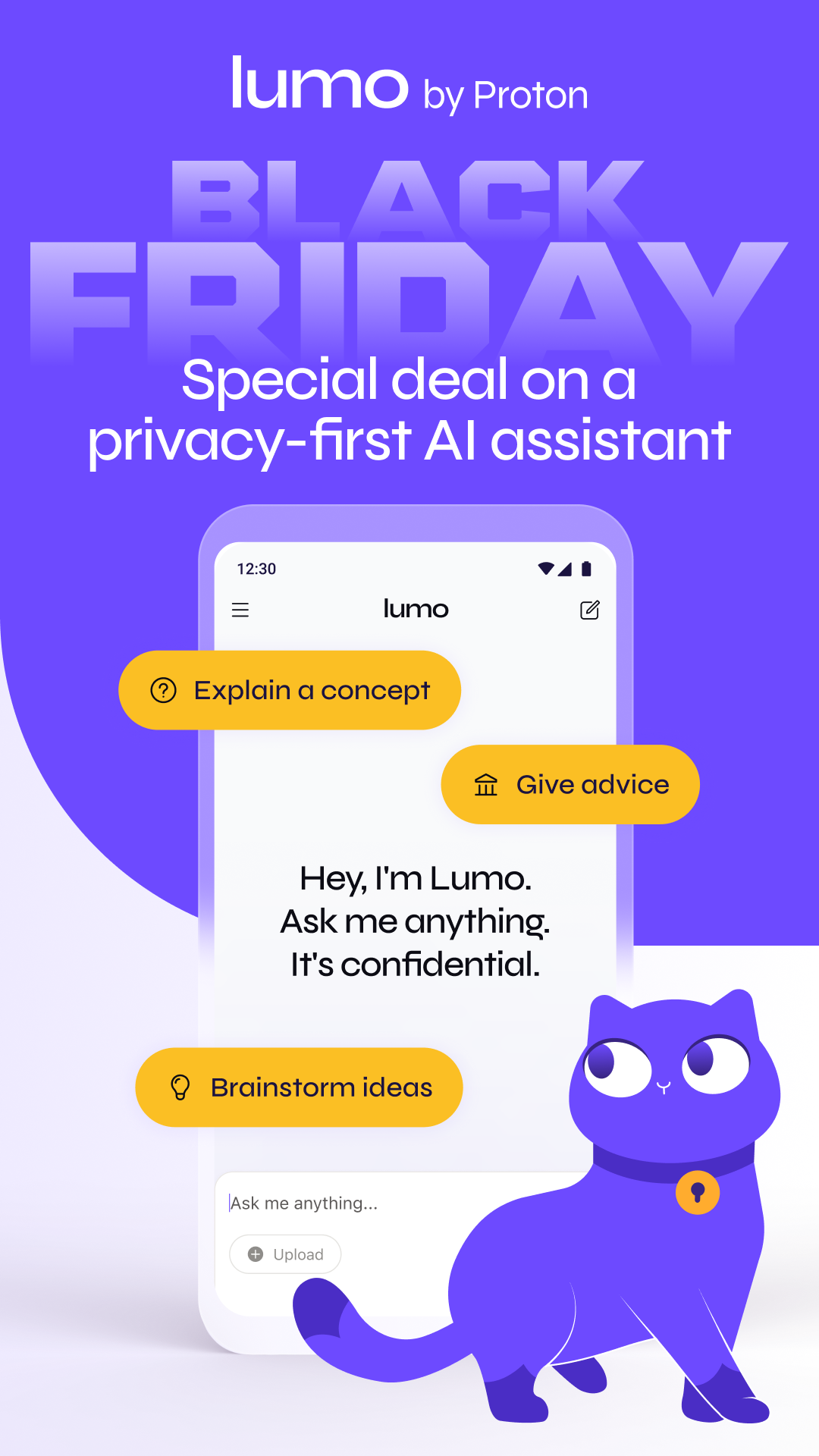 اسکرین شات 1 برنامه Lumo by Proton