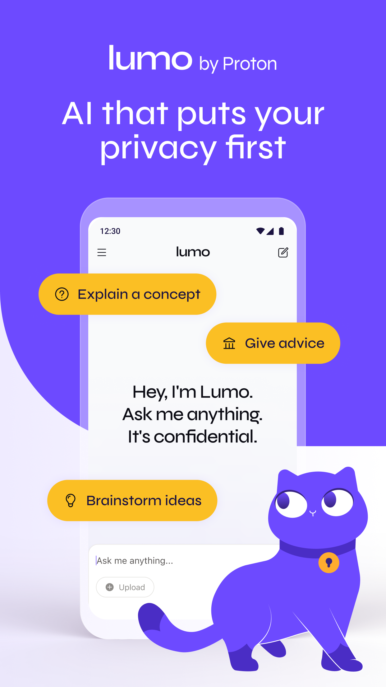 اسکرین شات 1 برنامه Lumo by Proton