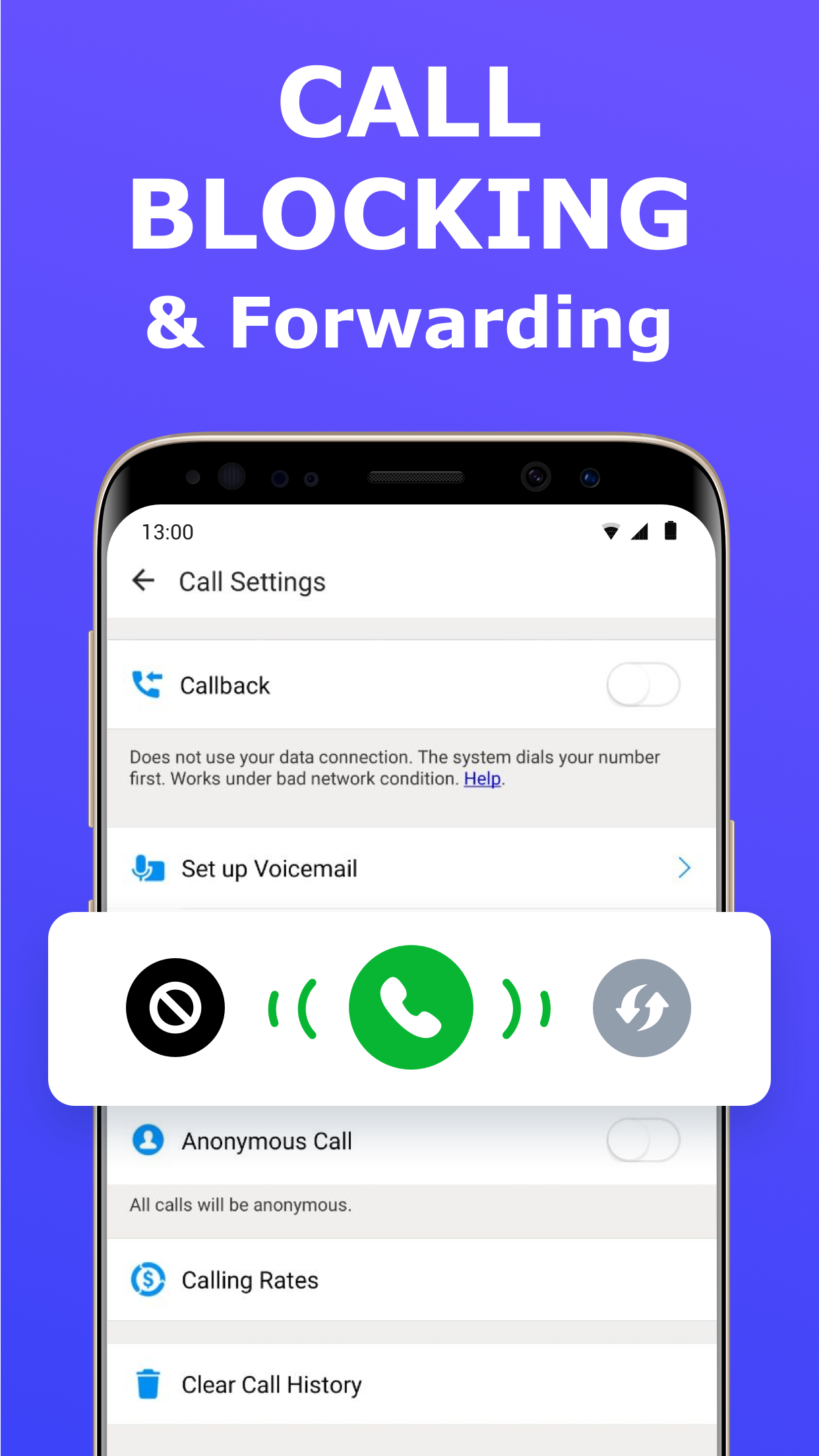 اسکرین شات 3 برنامه 2nd Phone Number - Call & Text