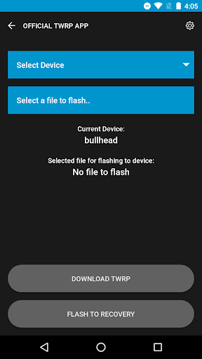 اسکرین شات 2 برنامه Official TWRP App