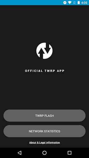اسکرین شات 1 برنامه Official TWRP App