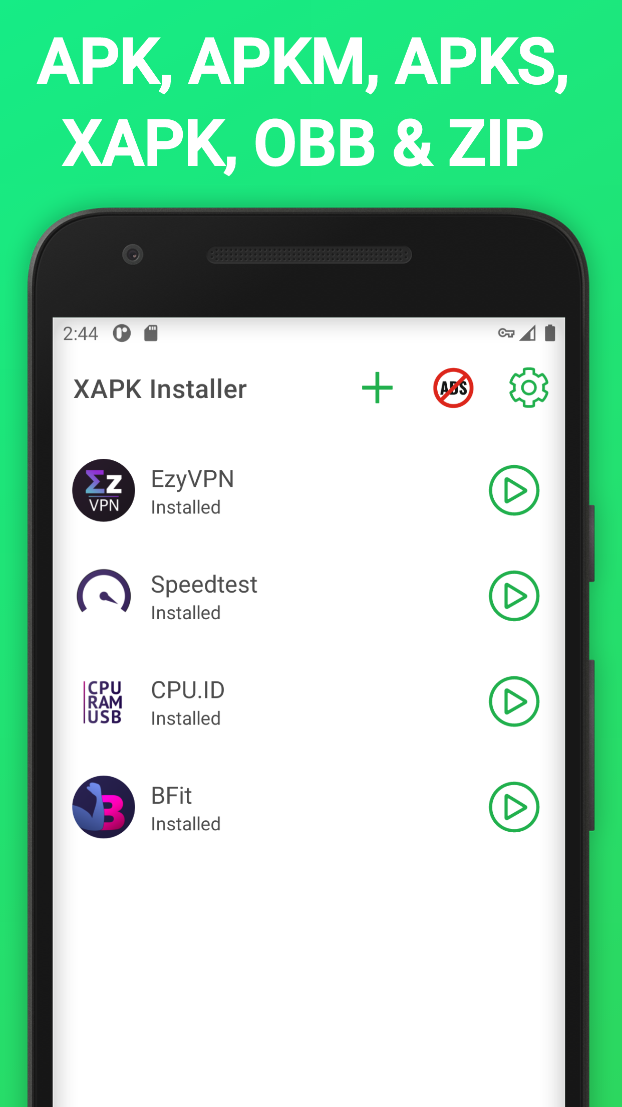 اسکرین شات 2 برنامه XAPK Installer w/ OBB install