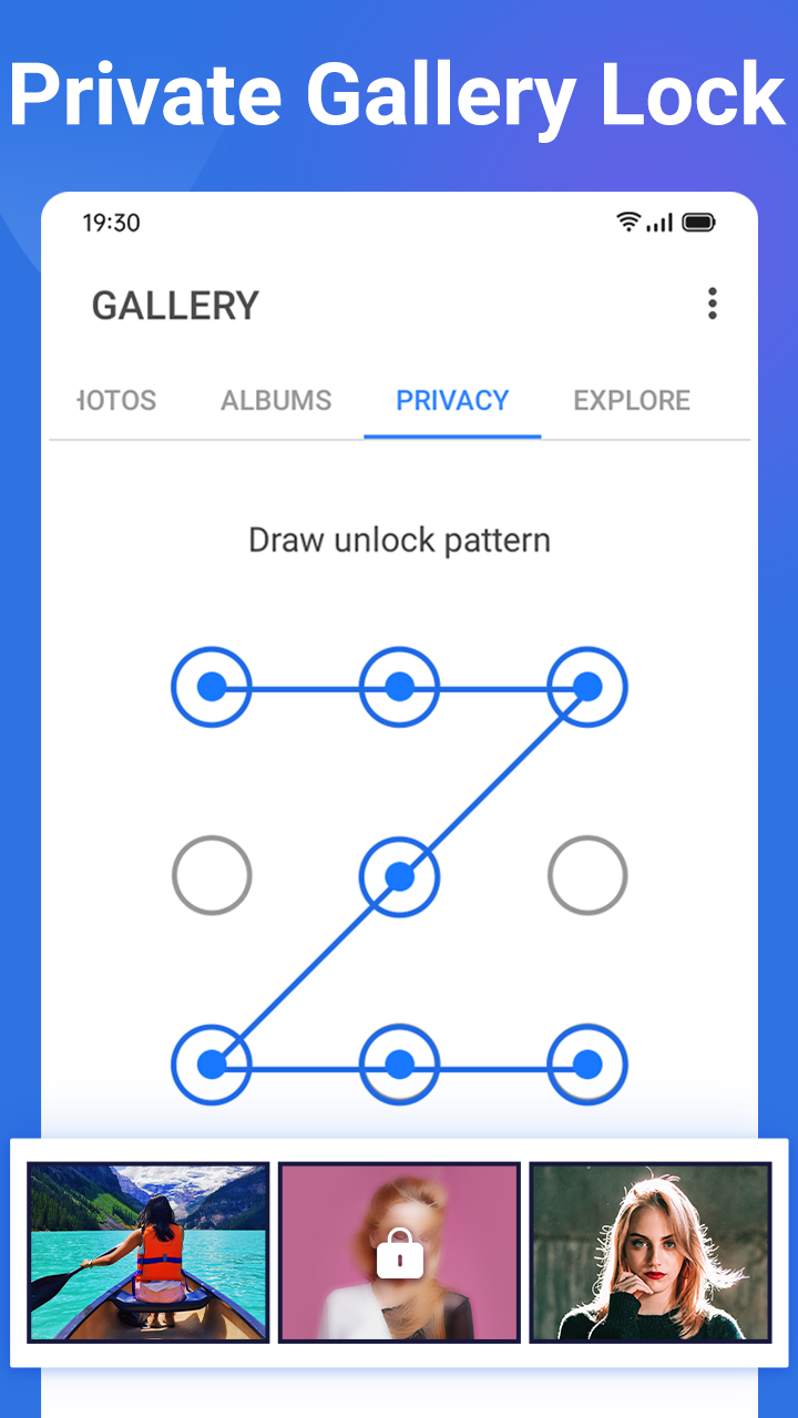 اسکرین شات 2 برنامه Gallery - Photo Gallery, Album