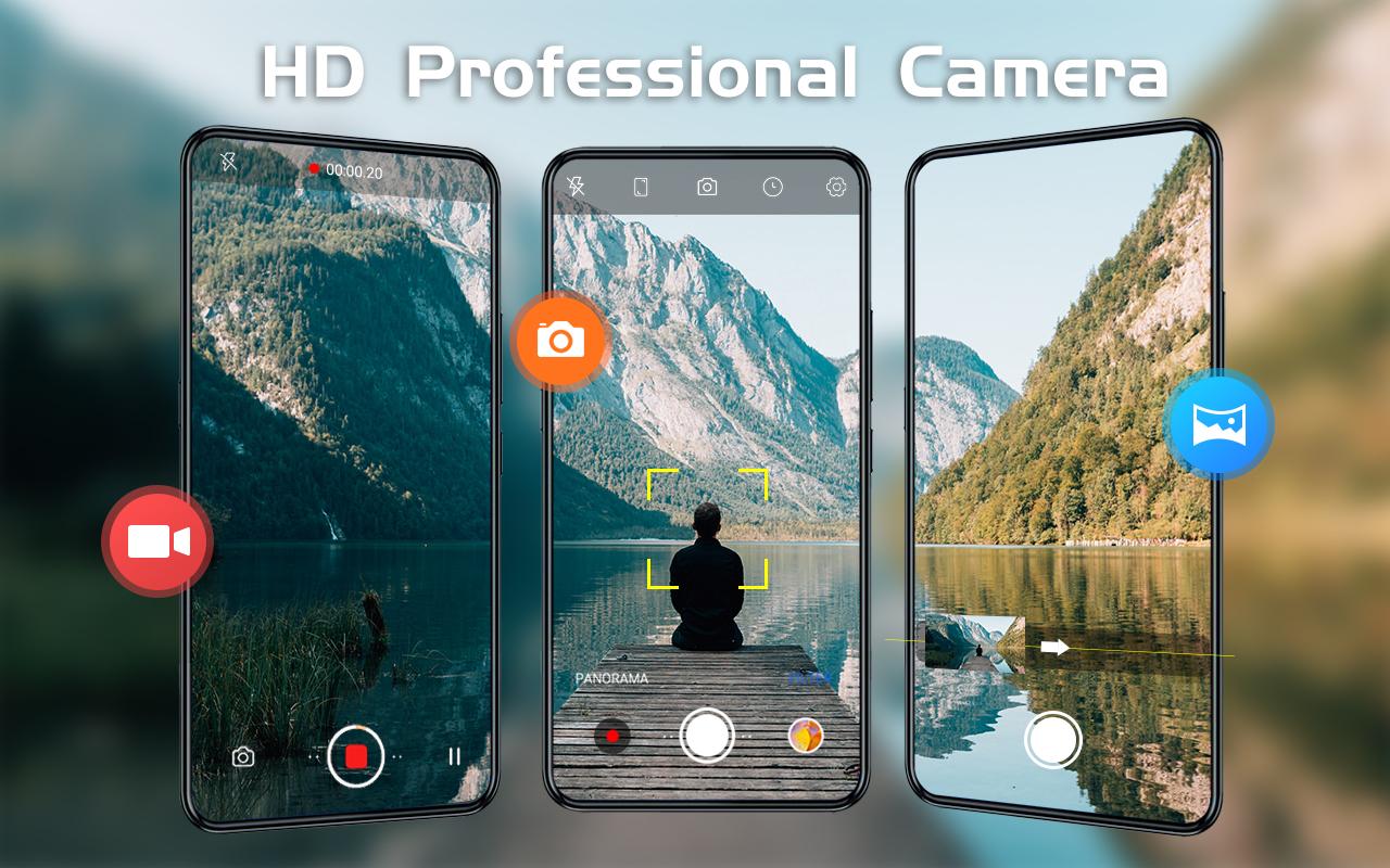 اسکرین شات 1 برنامه HD Camera - Beauty Cam Filters