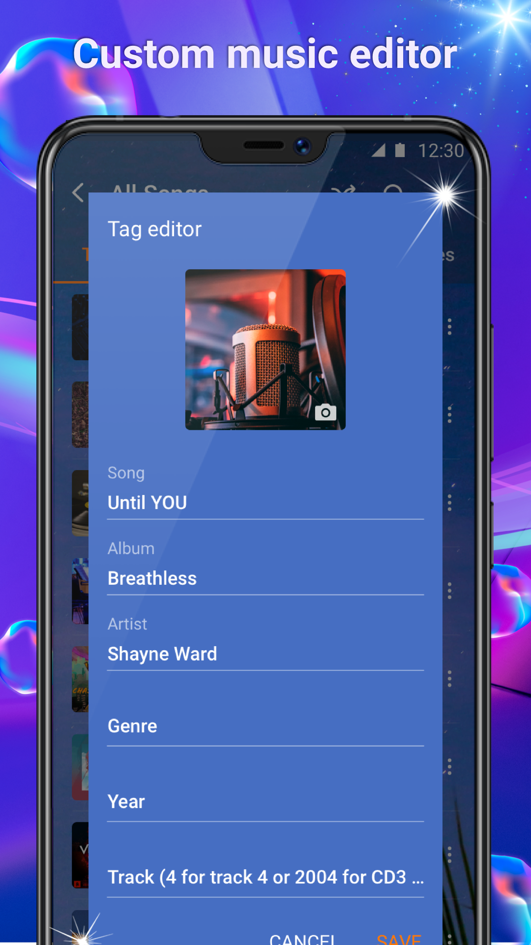 اسکرین شات 8 برنامه MP3 Player Pro - Music Player