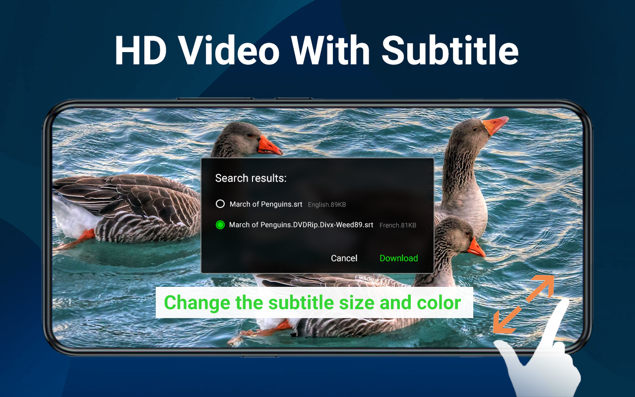 اسکرین شات 8 برنامه HD Video Player All Format