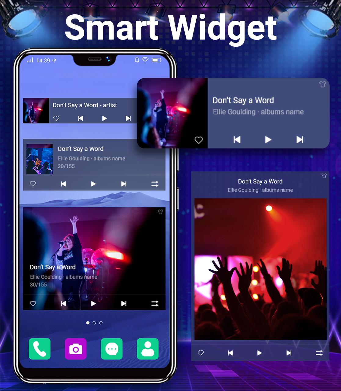 اسکرین شات 8 برنامه Music Player - Audio Player