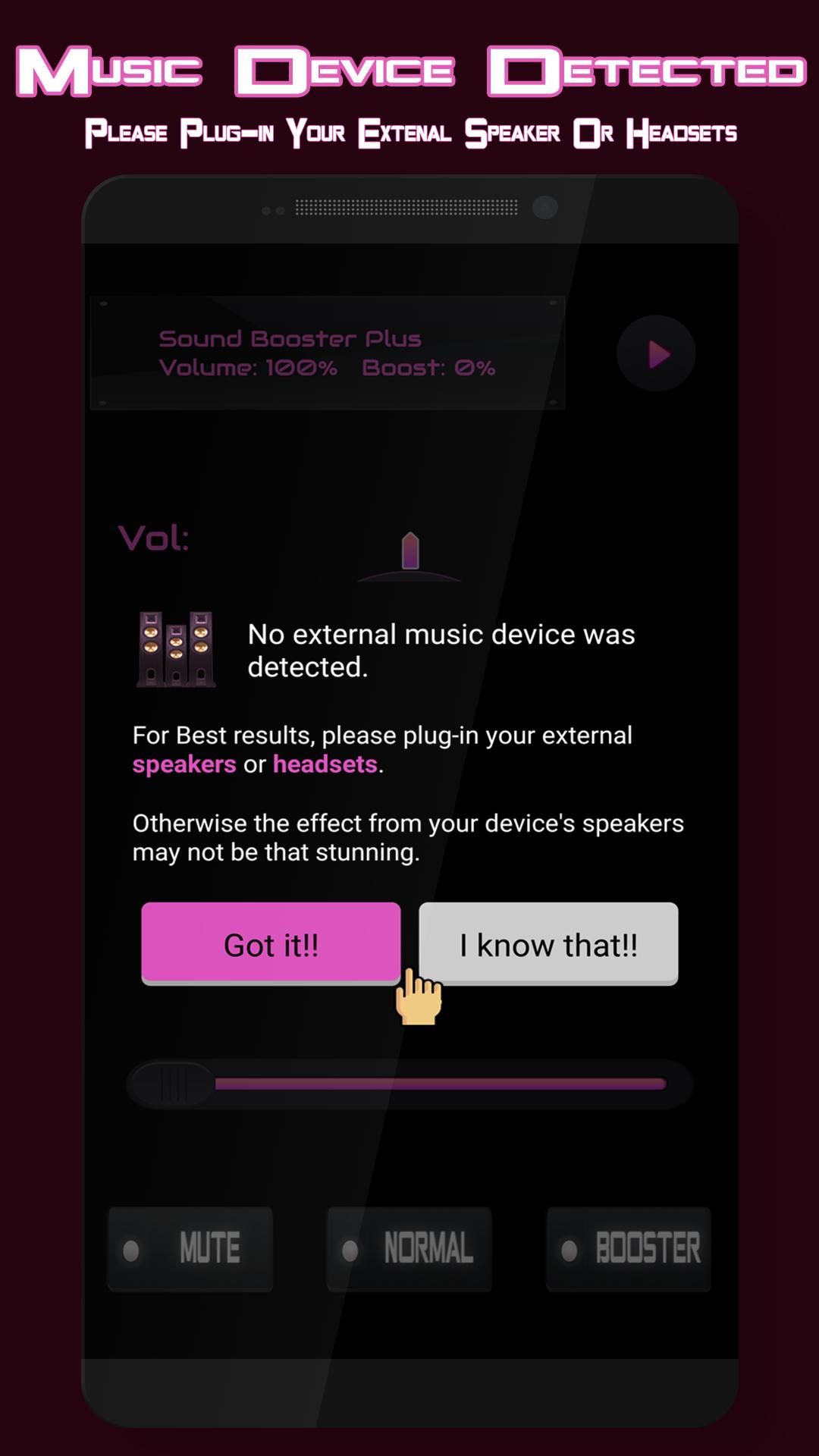 اسکرین شات 6 برنامه Sound Booster Plus