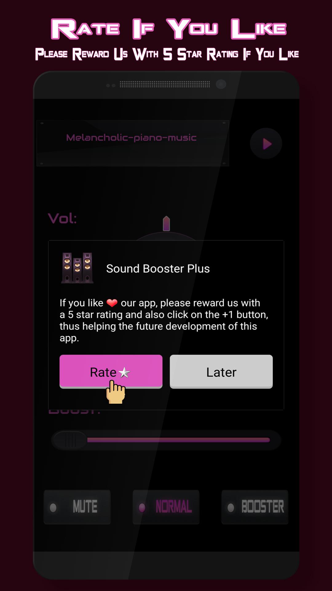 اسکرین شات 7 برنامه Sound Booster Plus