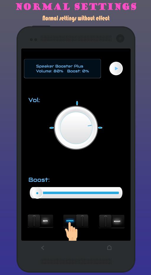 اسکرین شات 4 برنامه Speaker Booster Plus