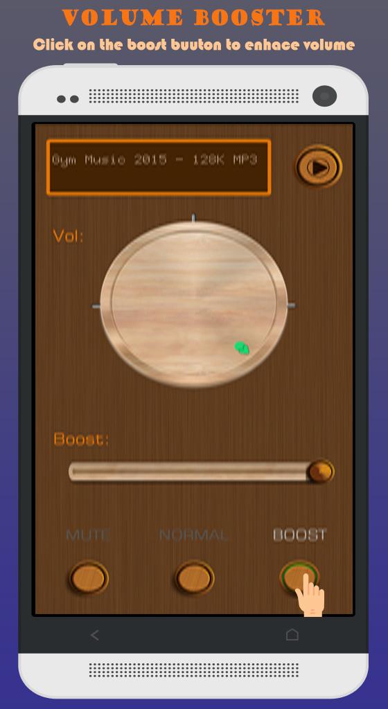 اسکرین شات 2 برنامه Volume Booster Plus