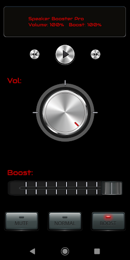 اسکرین شات 1 برنامه Speaker Booster Pro
