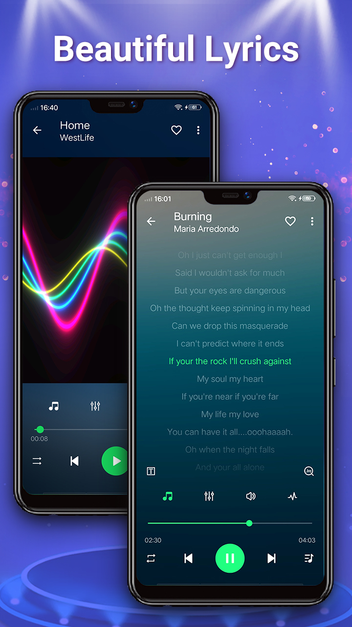 اسکرین شات 7 برنامه Music Player - MP3 Player