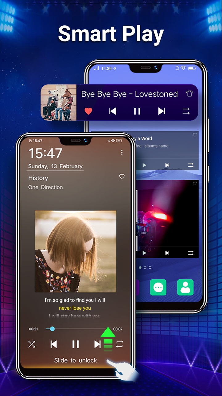 اسکرین شات 6 برنامه Music Player & MP3 -Play Music