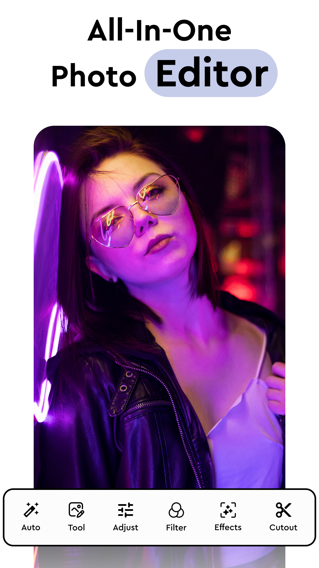 اسکرین شات 1 برنامه Picsta - AI Photo Editor