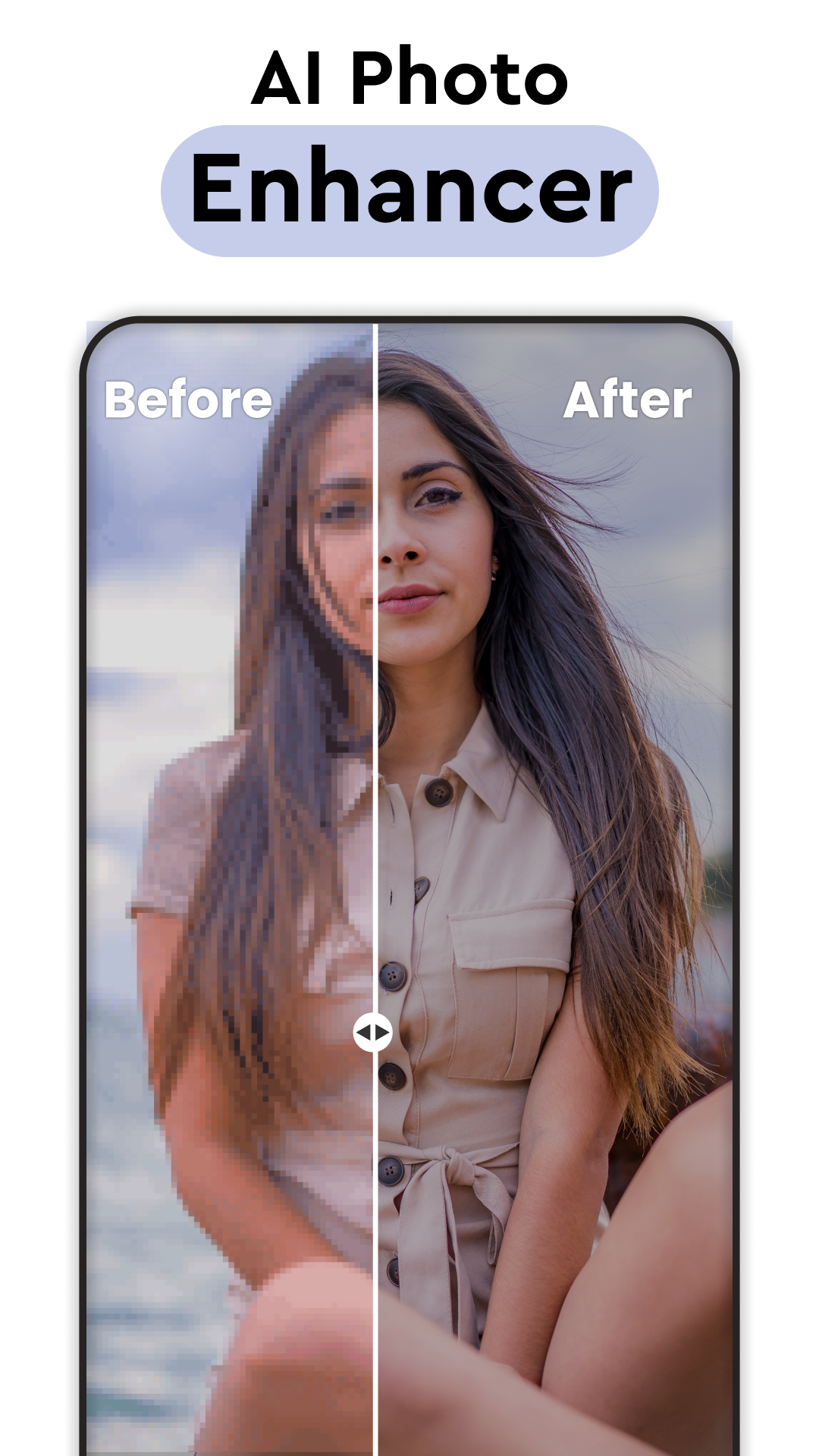 اسکرین شات 2 برنامه Picsta - AI Photo Editor