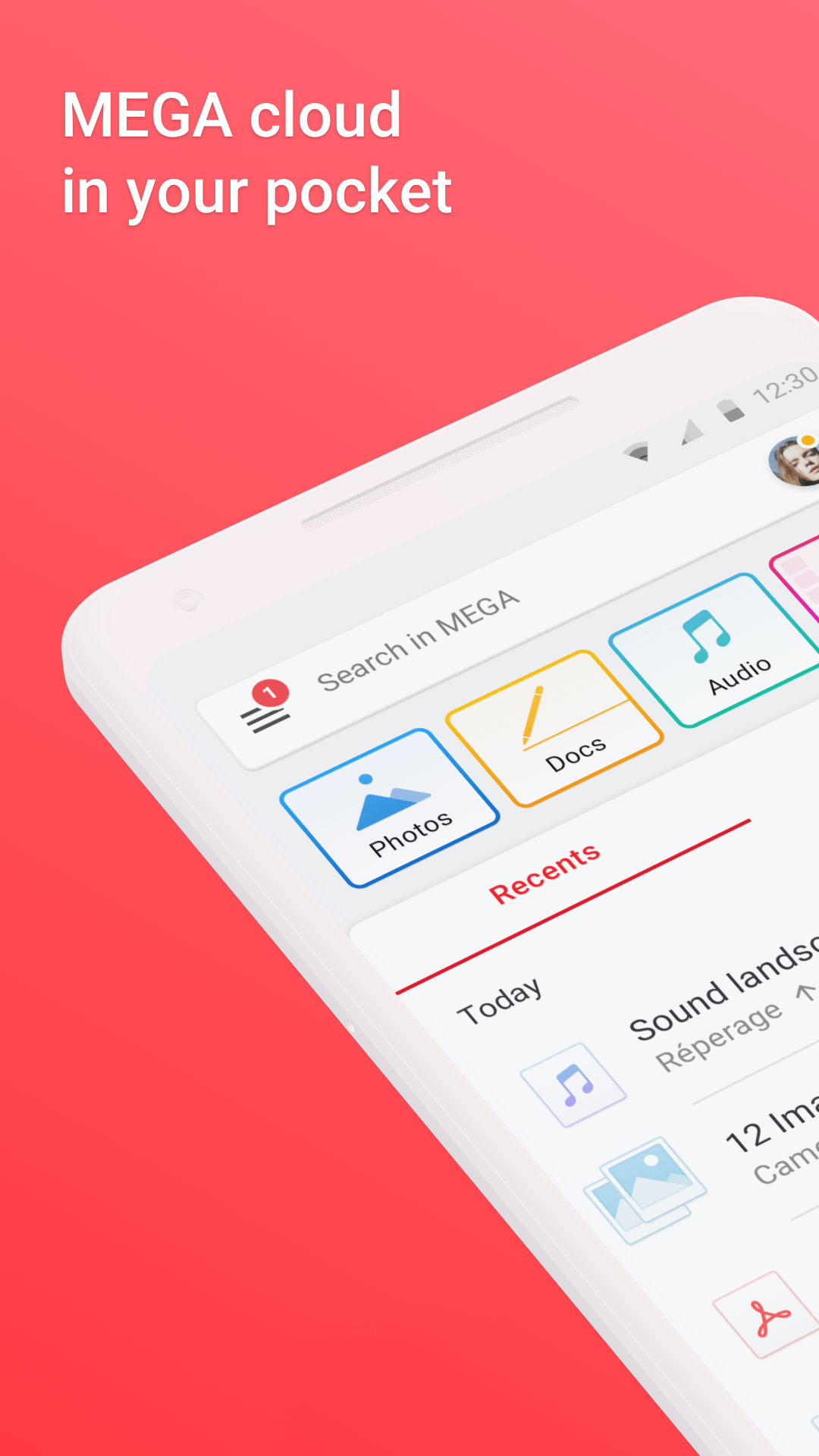 اسکرین شات 1 برنامه MEGA