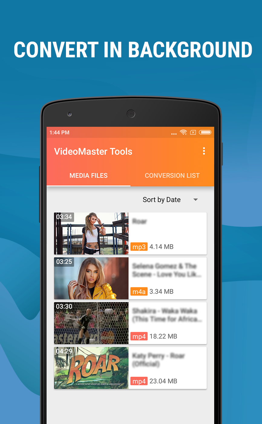 اسکرین شات 5 برنامه Mp4 to Mp3 - Convert Video to
