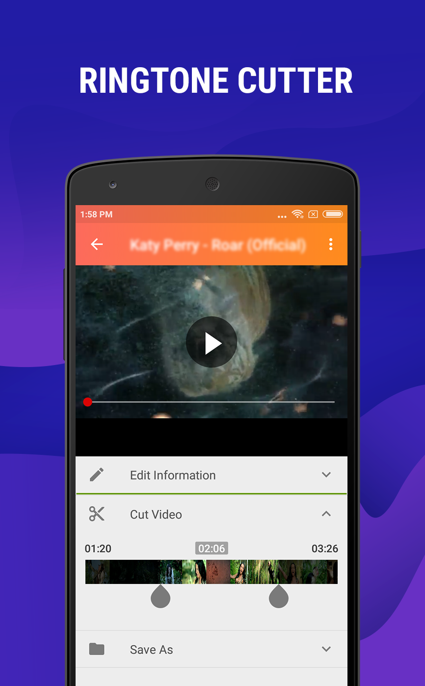 اسکرین شات 3 برنامه Mp4 to Mp3 - Convert Video to