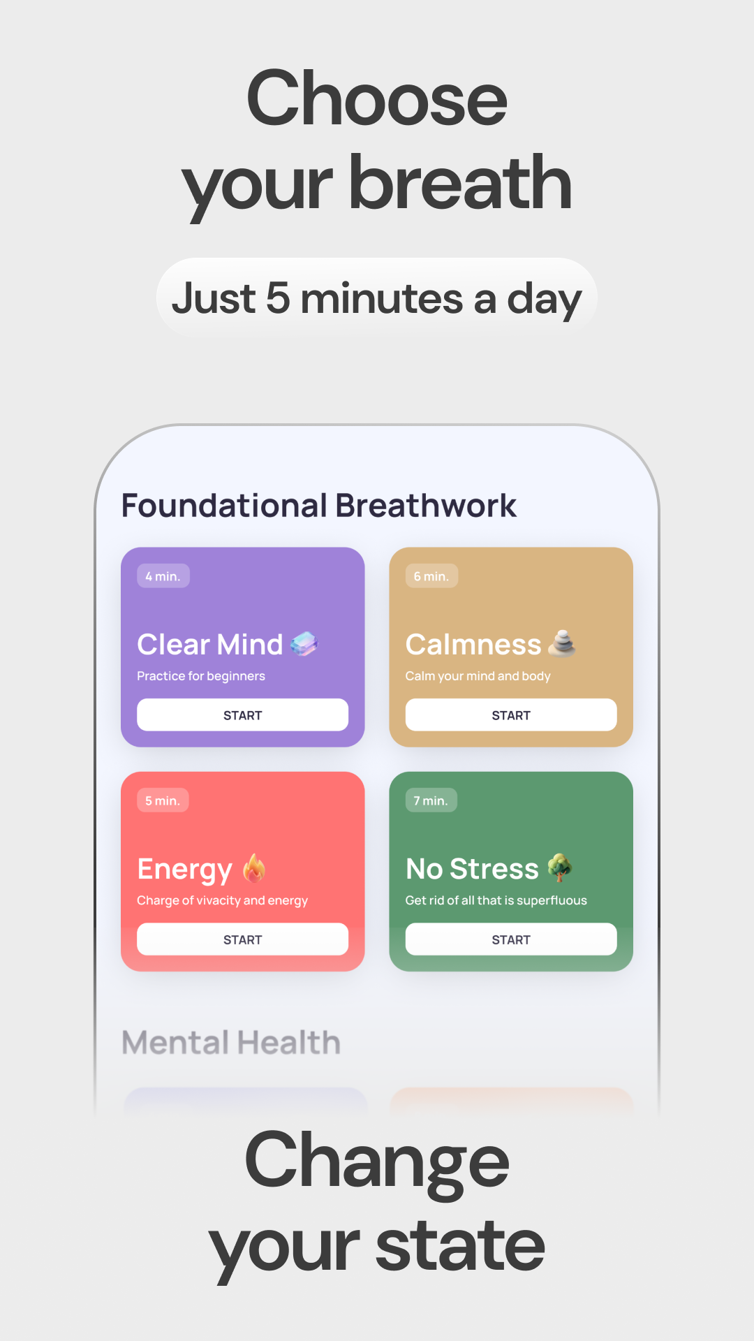 اسکرین شات 3 برنامه Pranaria - Breathing exercises