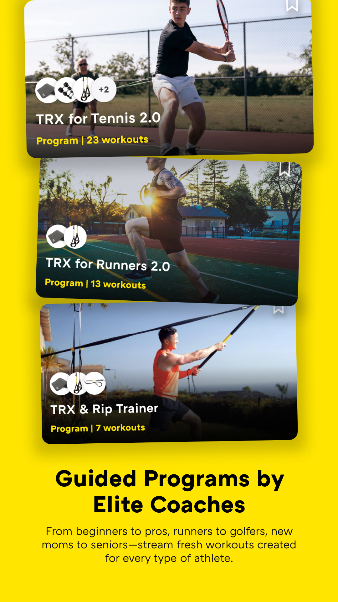 اسکرین شات 3 برنامه TRX: Home Workout App