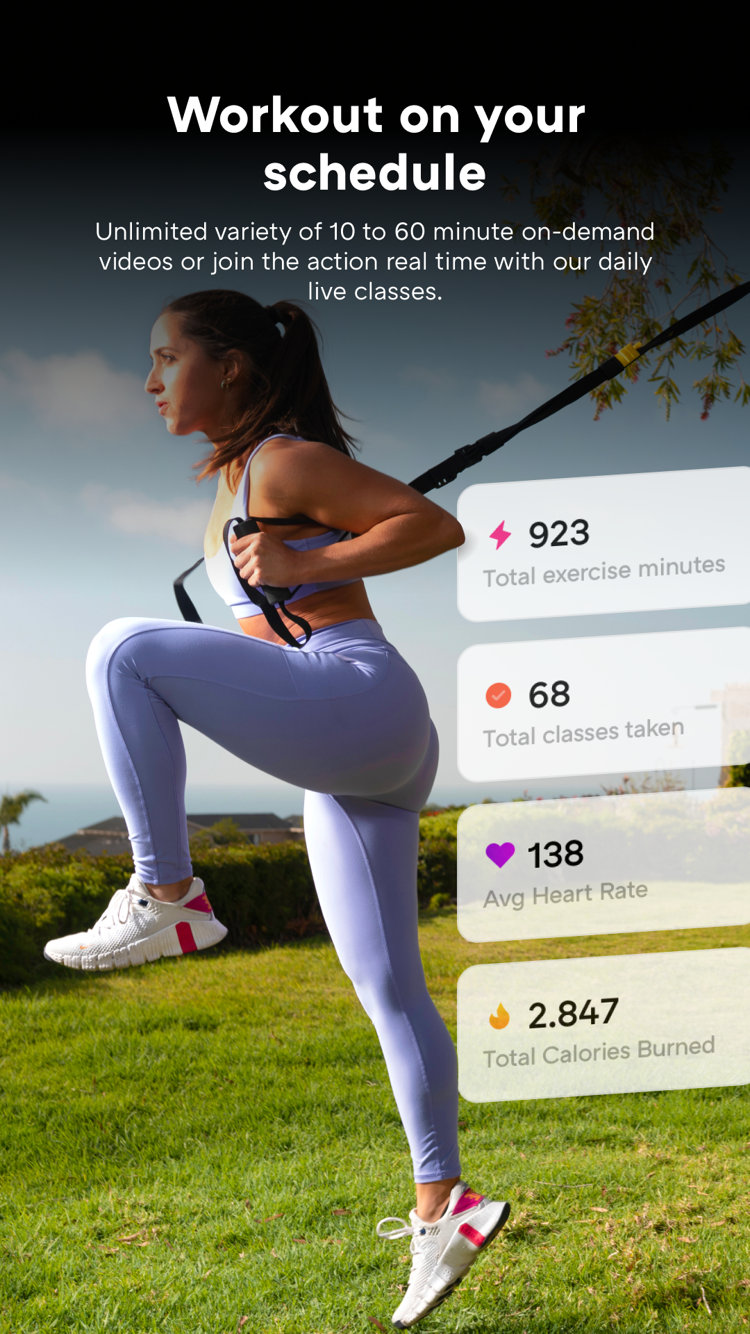 اسکرین شات 4 برنامه TRX: Home Workout App