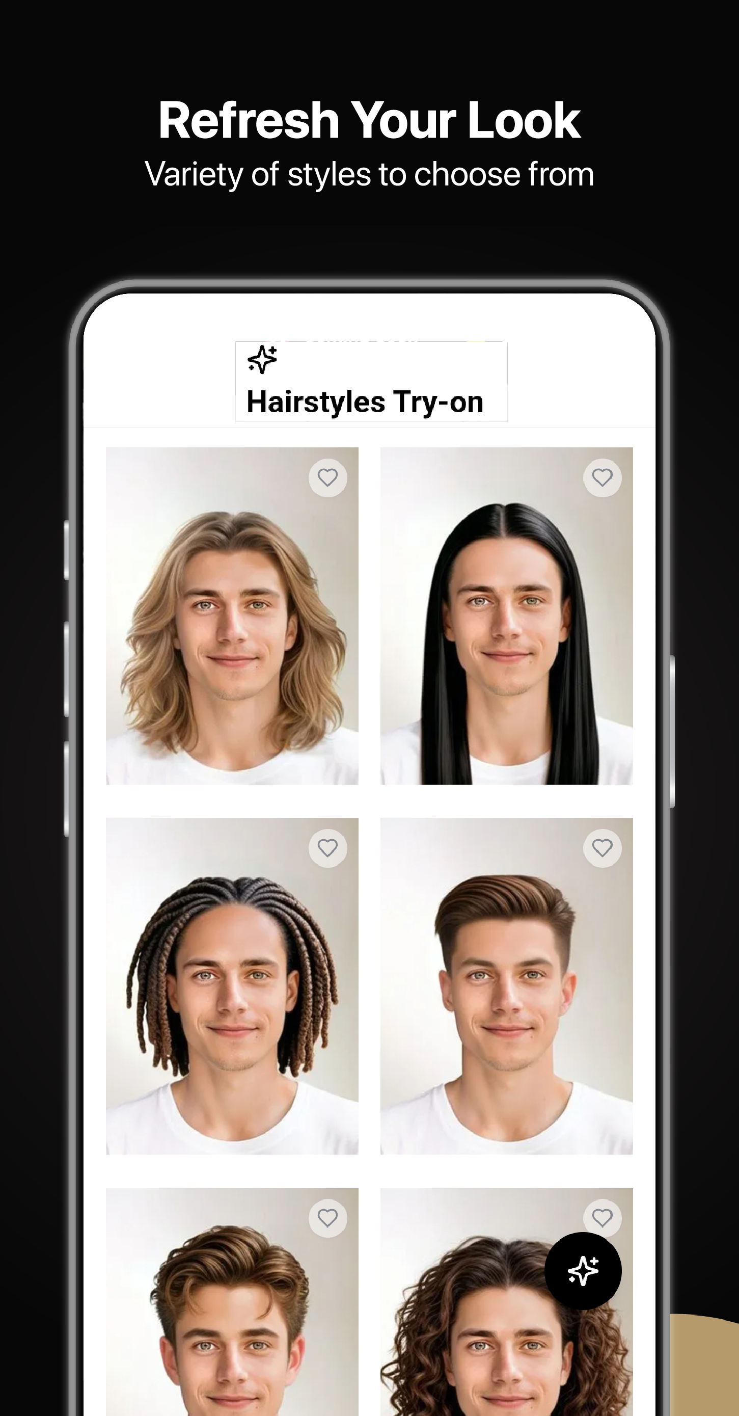 اسکرین شات 3 برنامه Mens Hairstyles And Haircuts