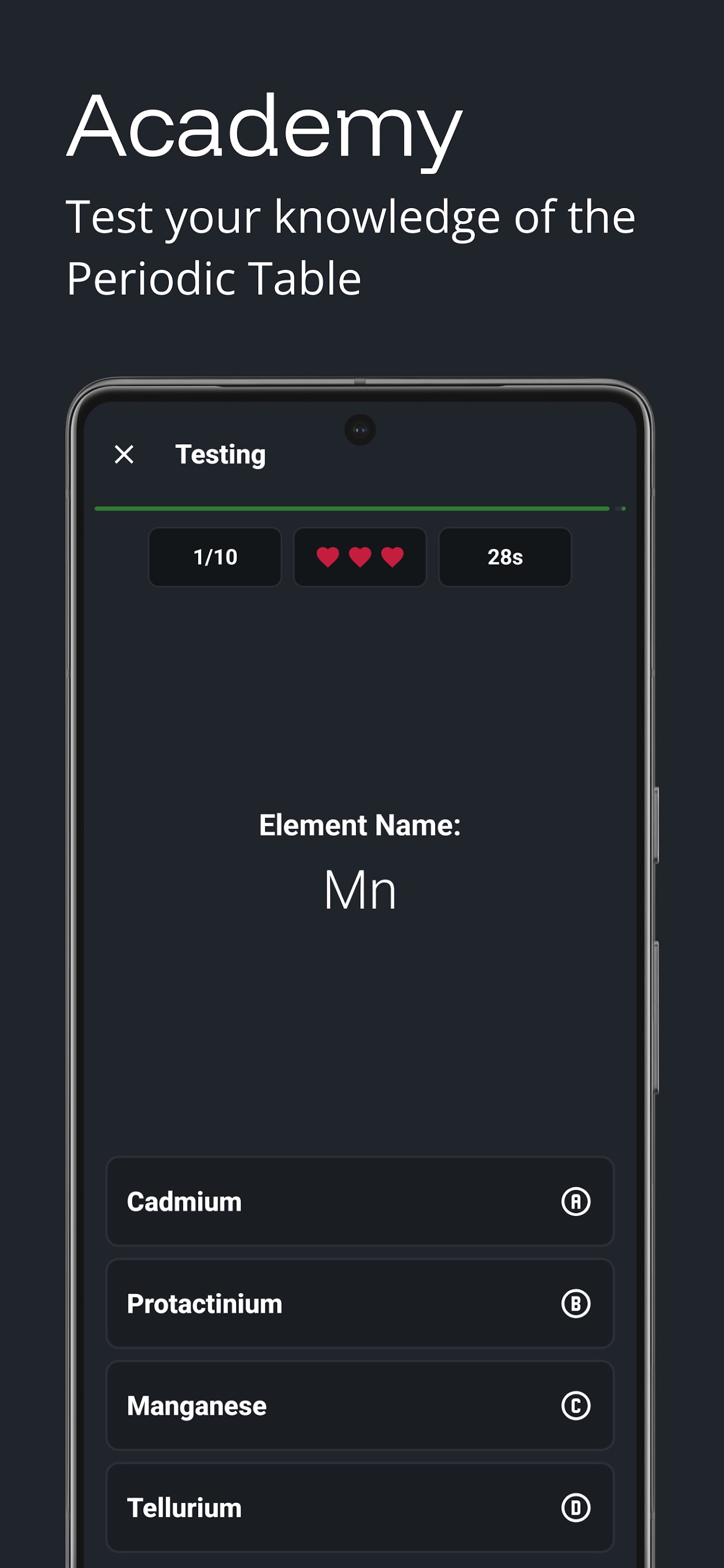 اسکرین شات 8 برنامه Periodic Table 2025: Chemistry