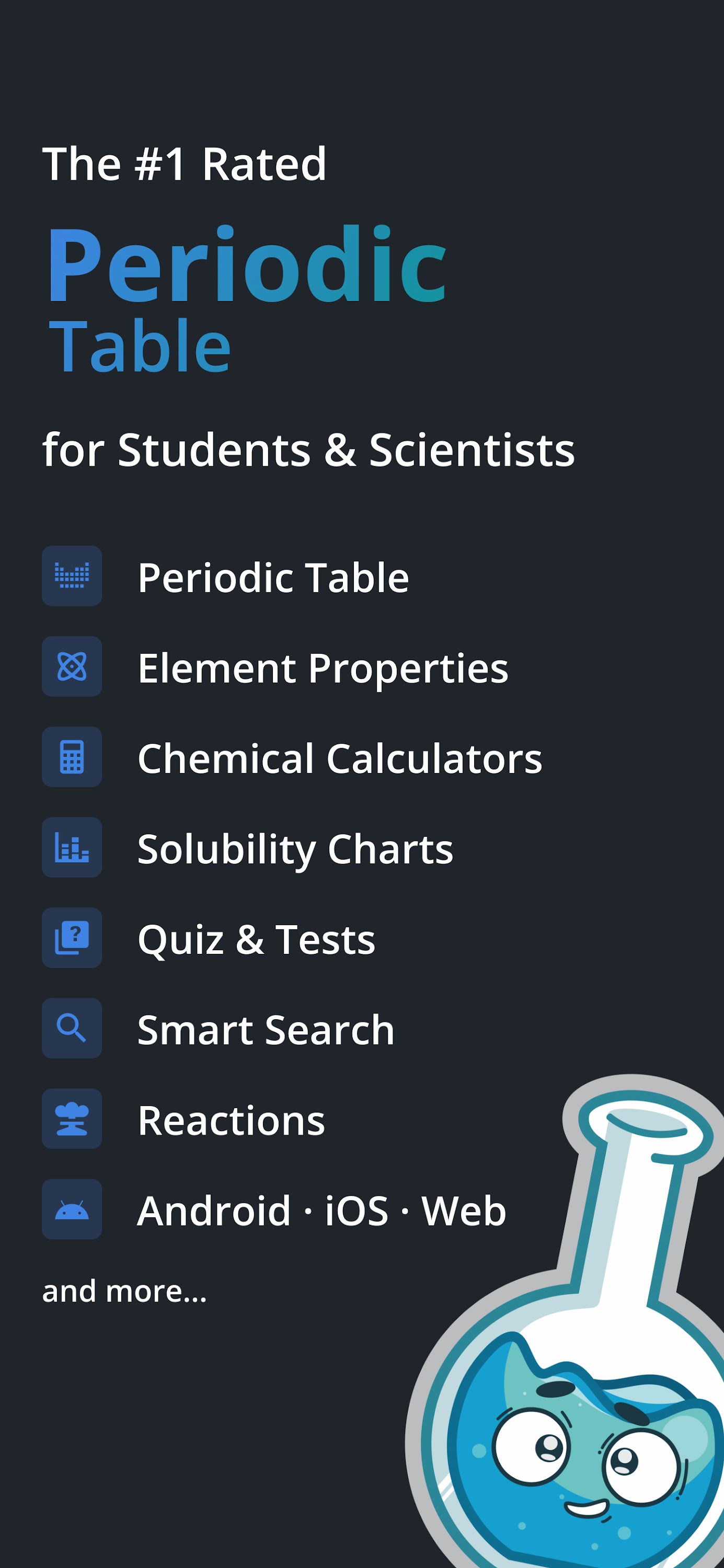 اسکرین شات 1 برنامه Periodic Table 2025: Chemistry