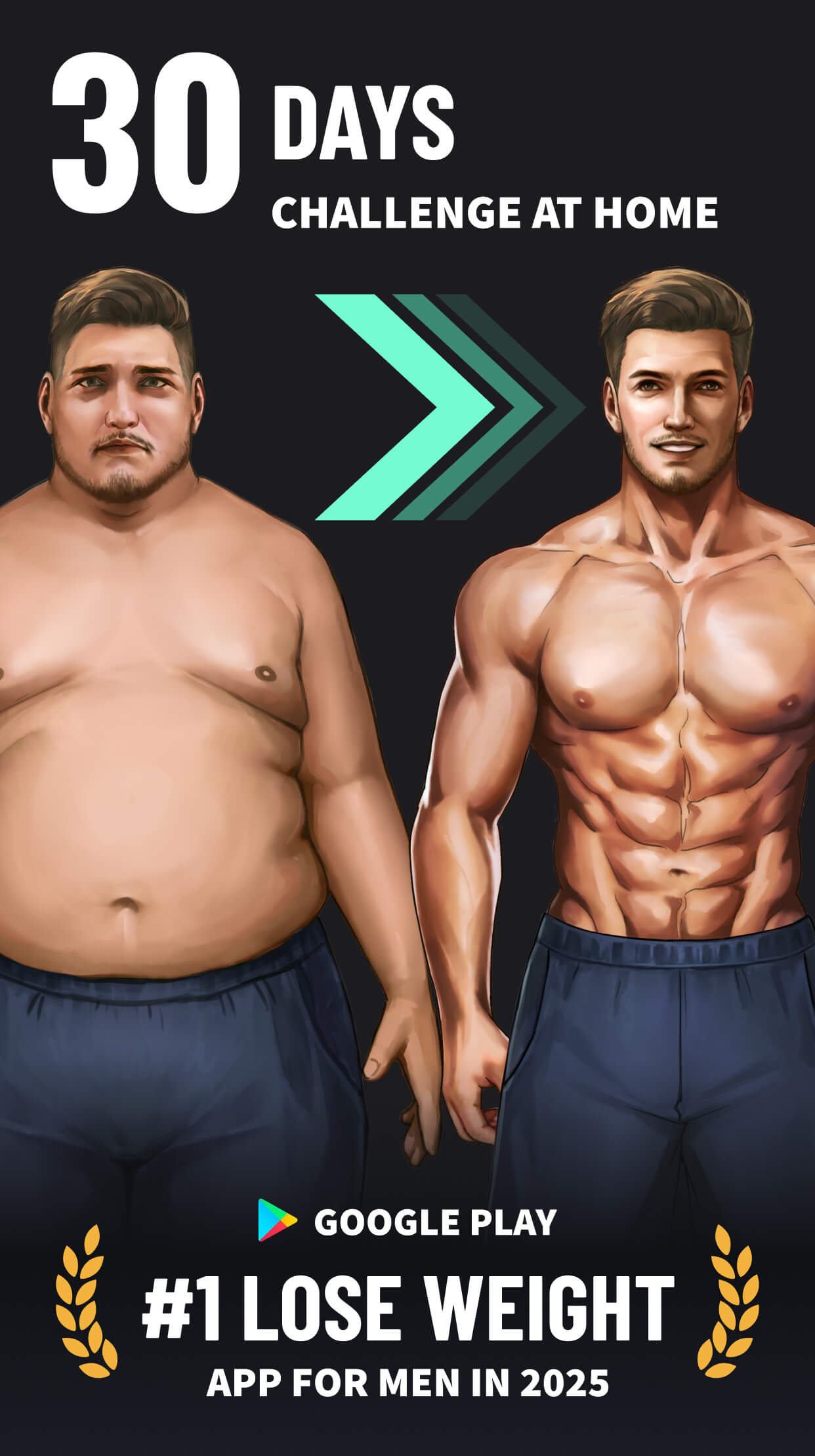 اسکرین شات 1 برنامه Lose Weight App for Men