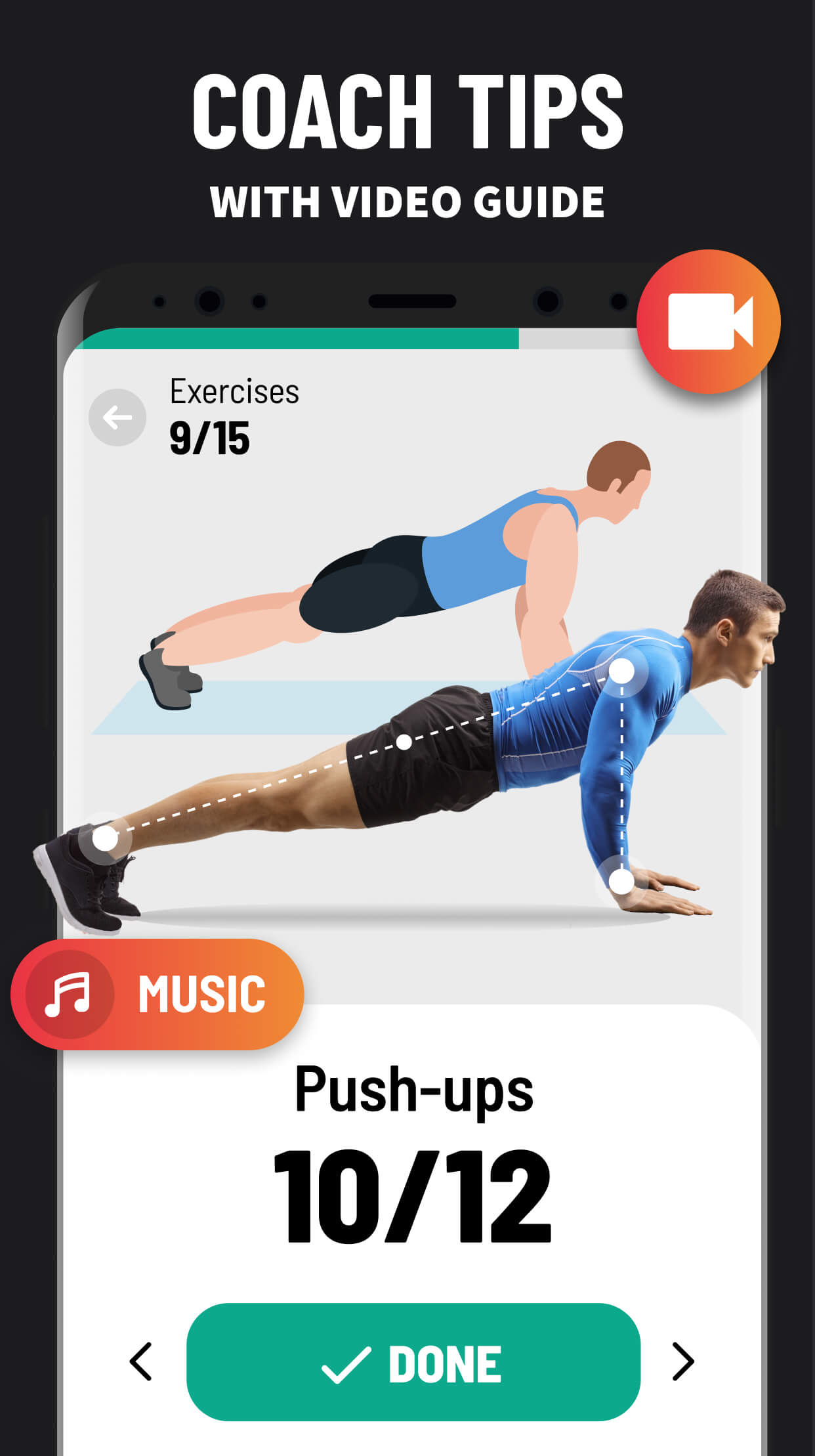 اسکرین شات 6 برنامه Lose Weight App for Men