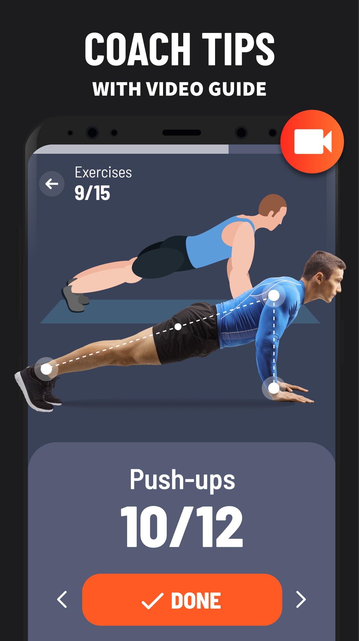اسکرین شات 6 برنامه Lose Weight App for Men