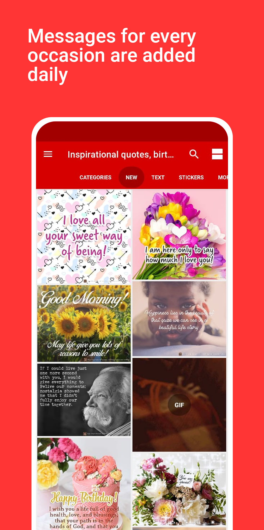 اسکرین شات 1 برنامه Quotes pictures & videos