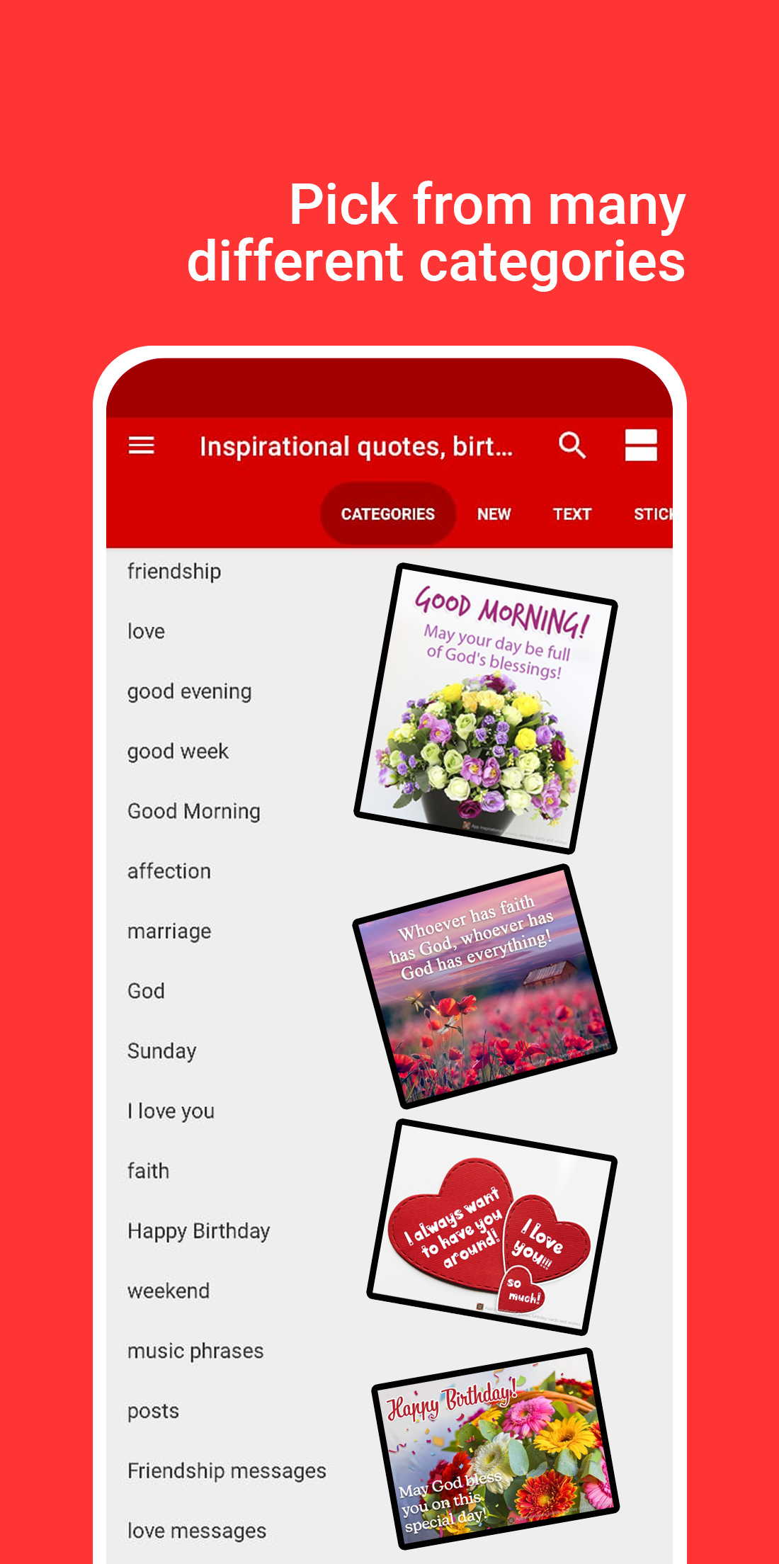 اسکرین شات 2 برنامه Quotes pictures & videos