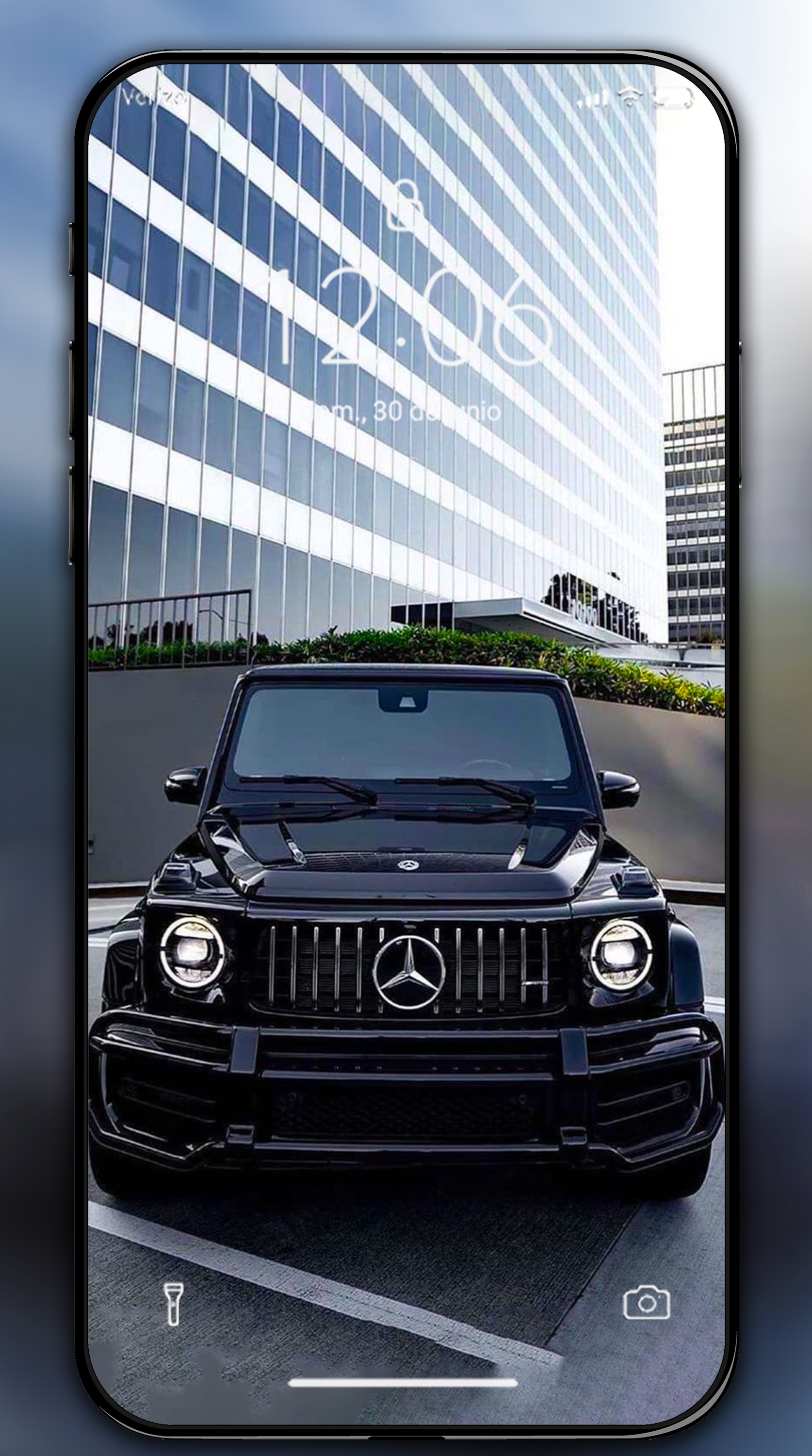 اسکرین شات 2 برنامه Mercedes G Class Wallpaper