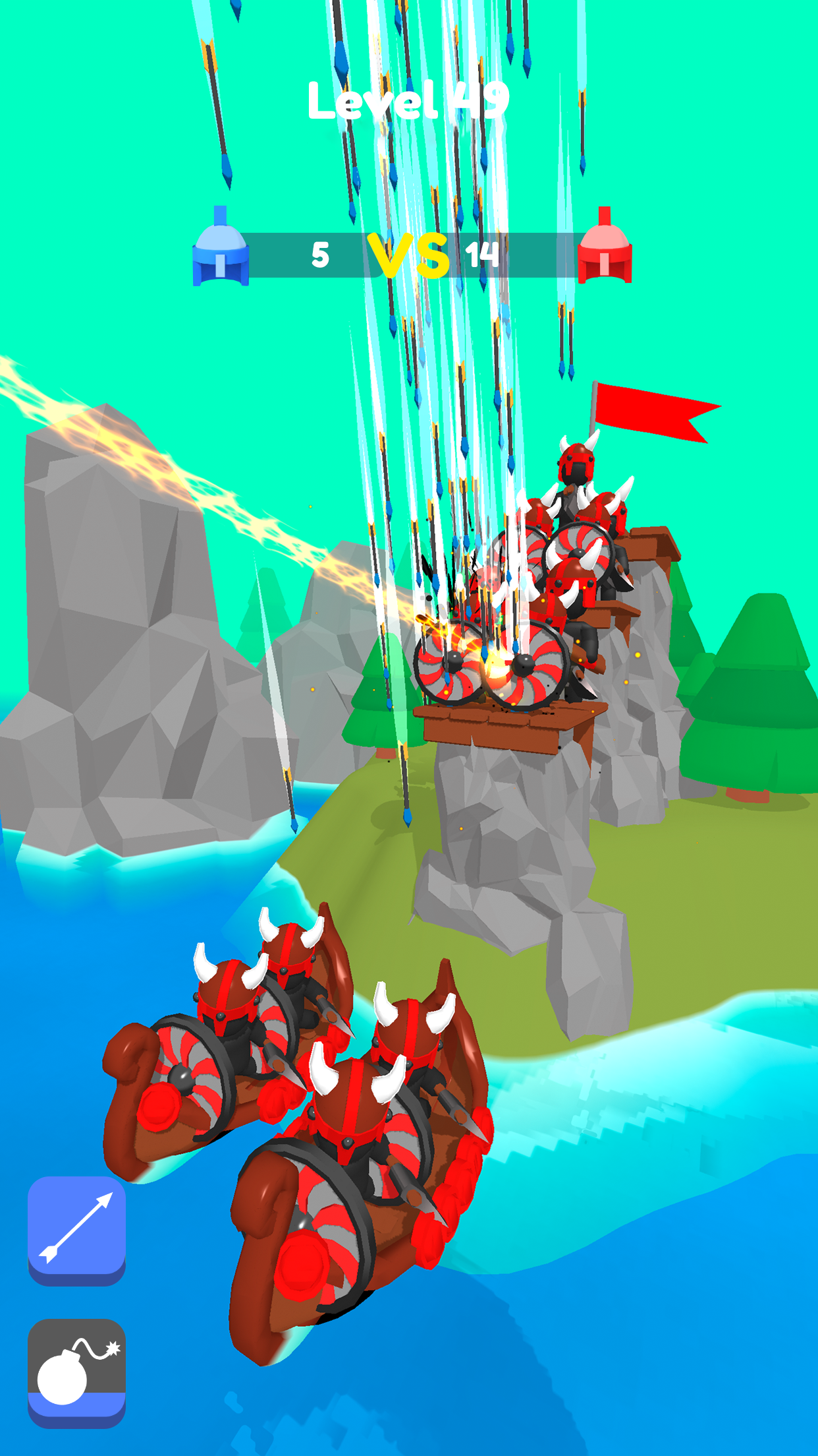 اسکرین شات 6 بازی Merge Archers: Castle Defense