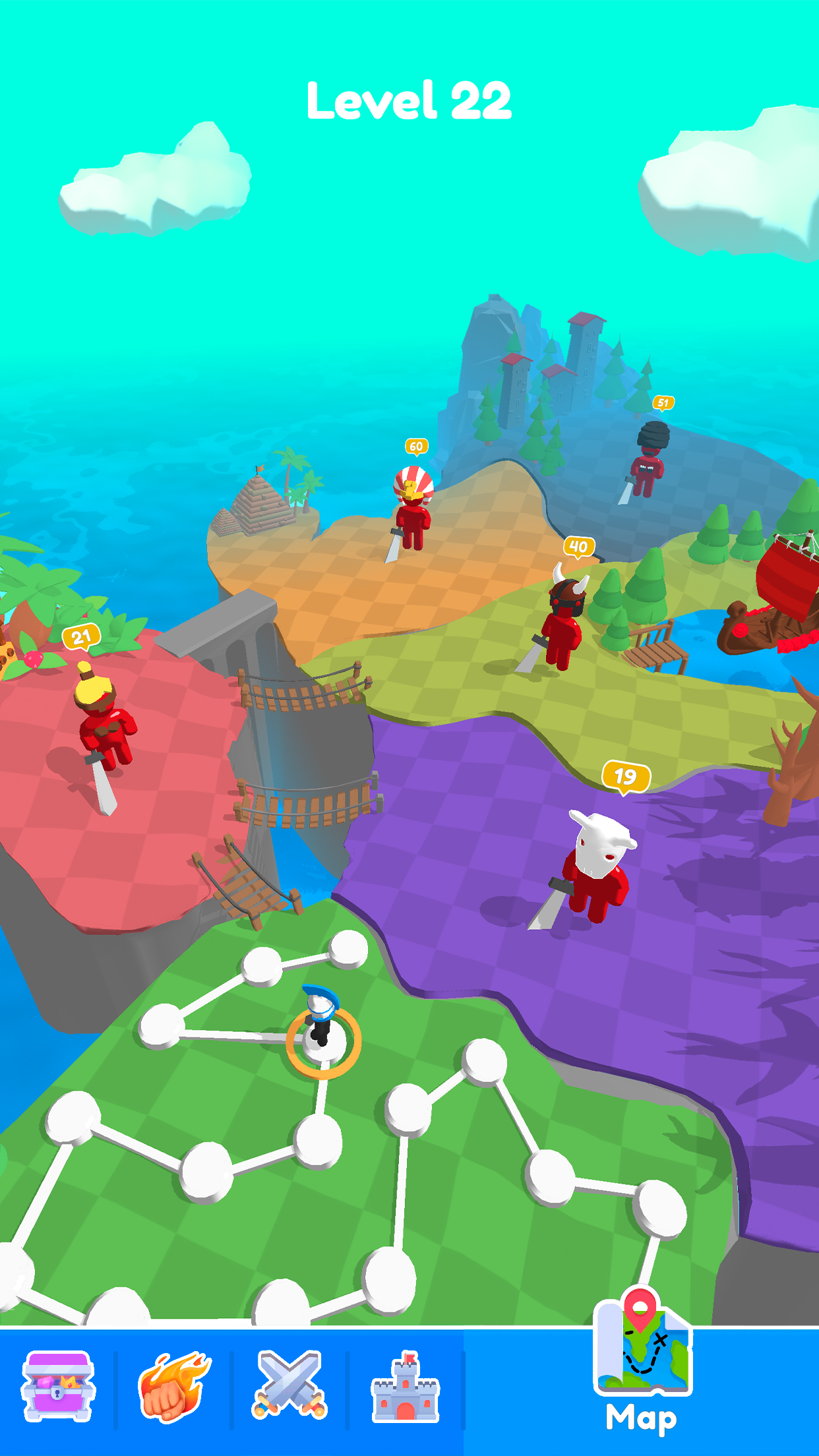 اسکرین شات 4 بازی Merge Archers: Castle Defense
